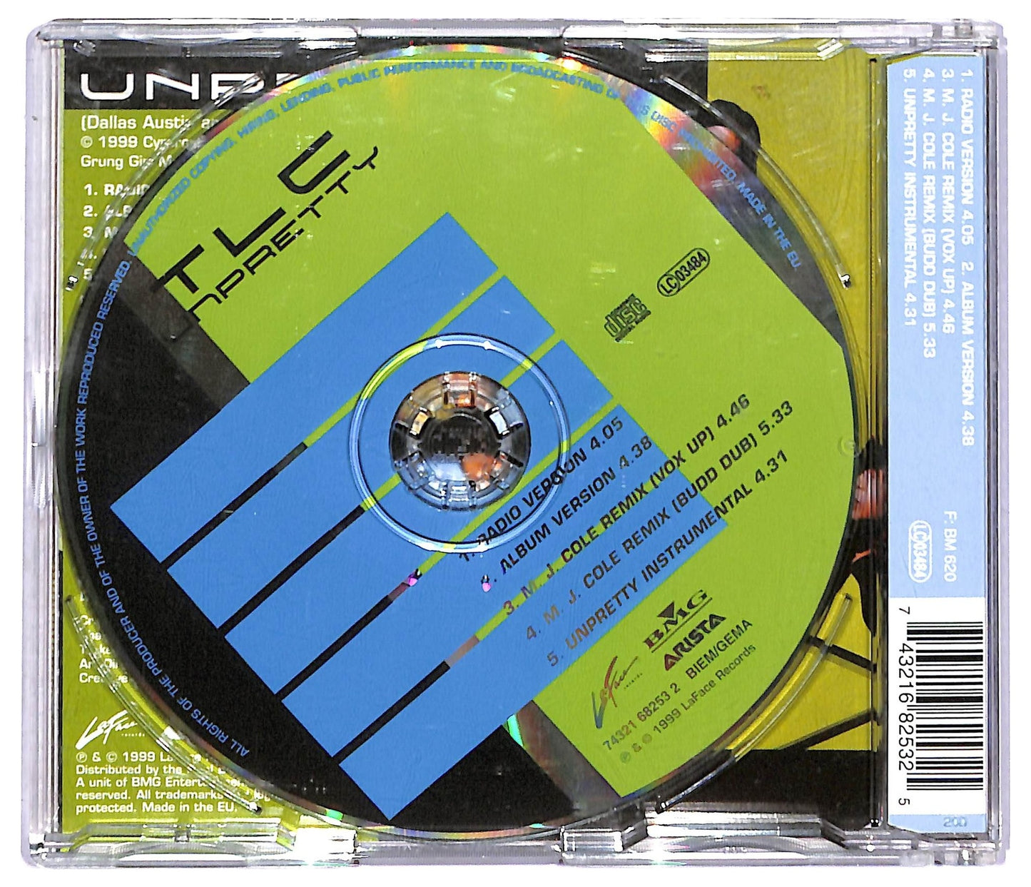 EBOND TLC - Unpretty CD CD087422