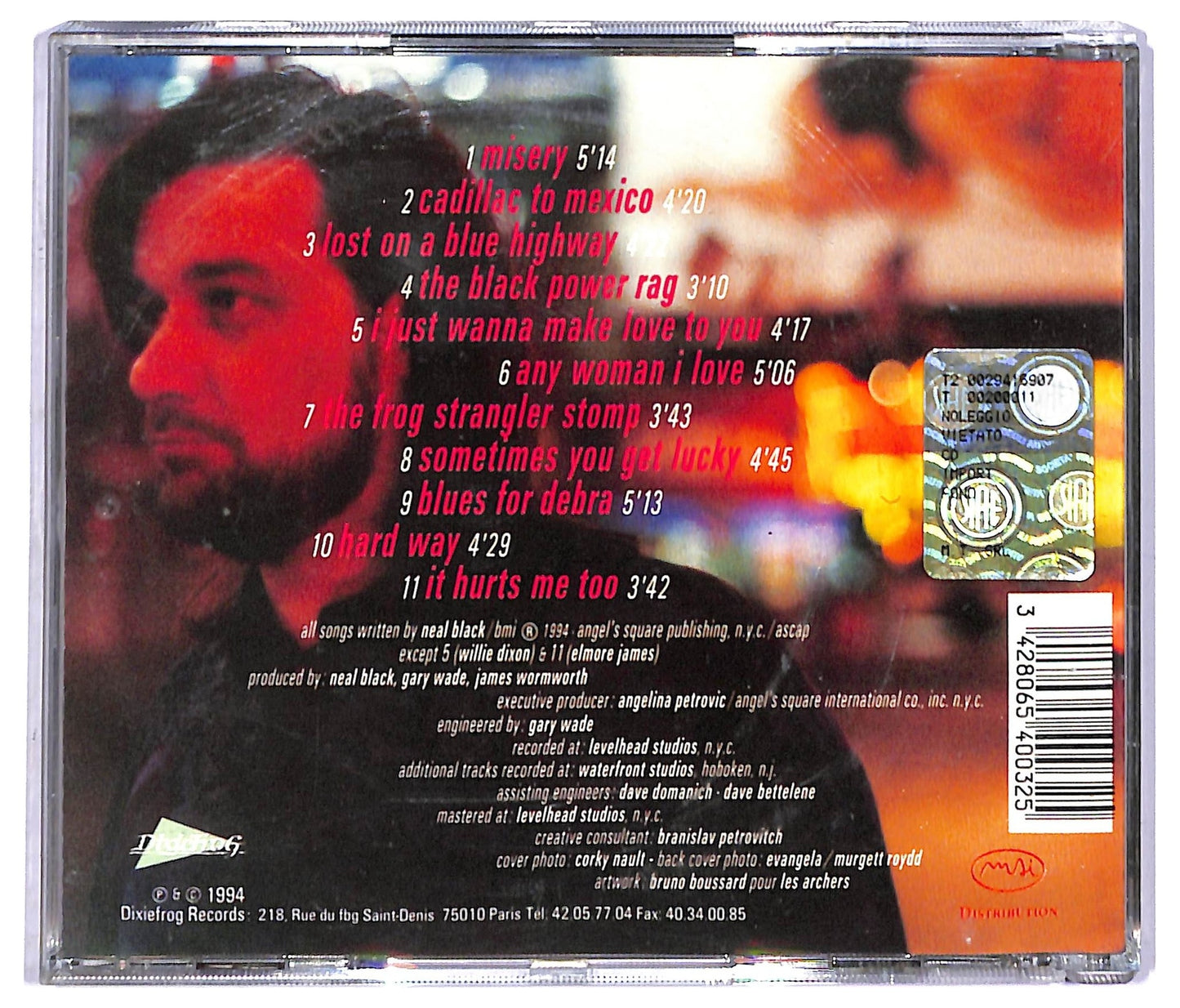 EBOND Neal Black And The Healers - Black Power CD CD087428