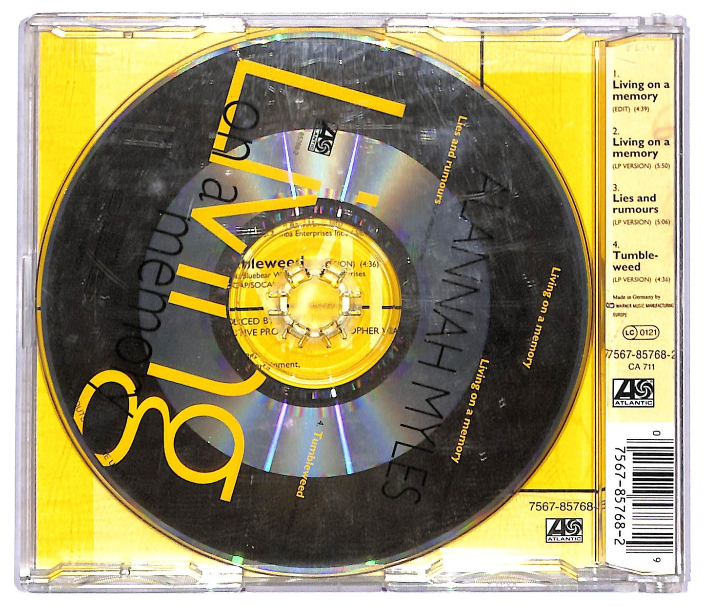 EBOND Alannah Myles - Living On A Memory CD CD087438