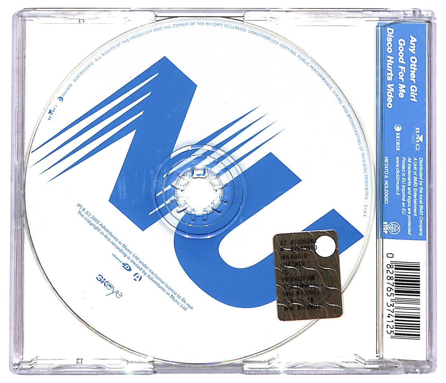EBOND NU - Any Other Girl CD CD087447