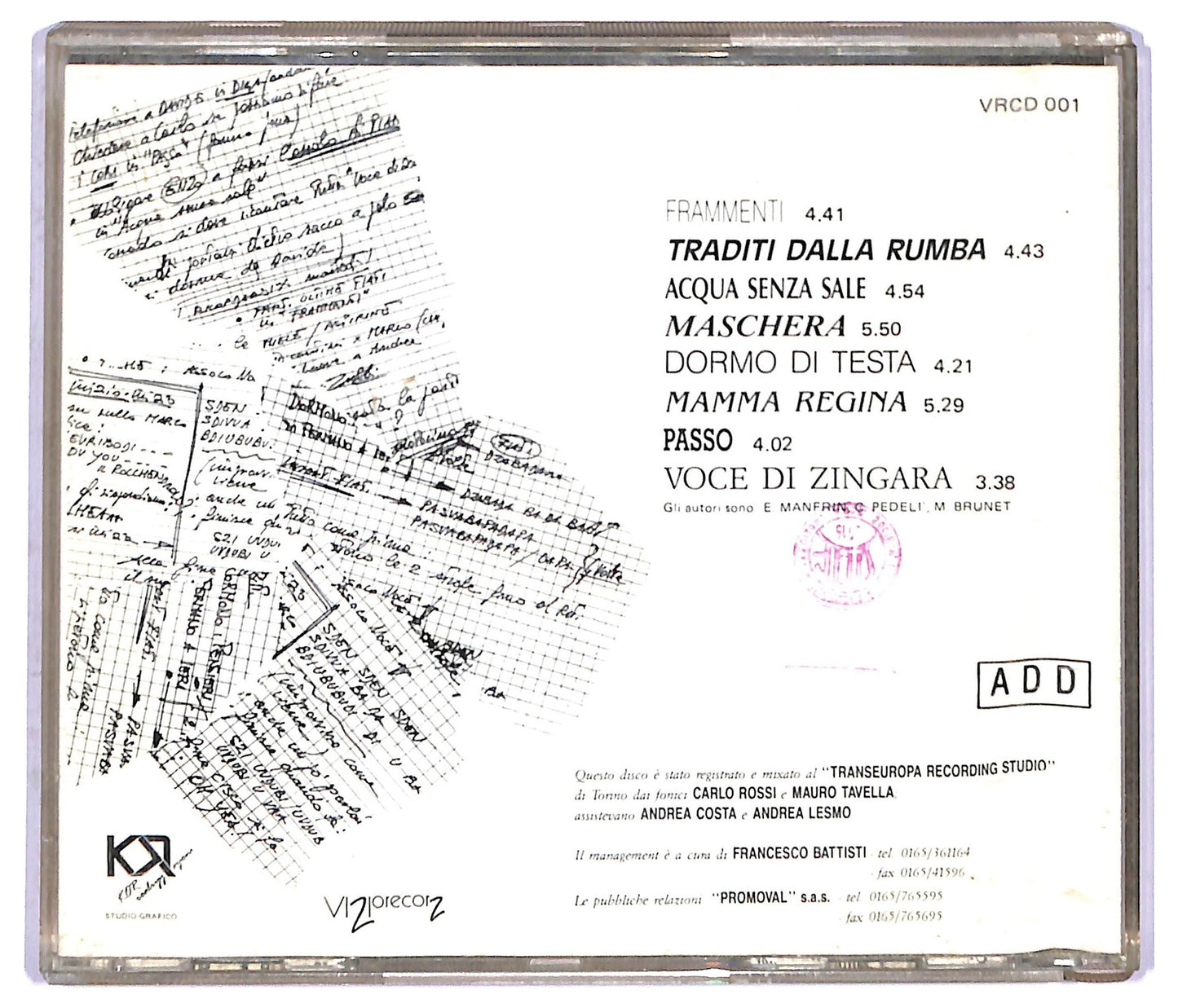 EBOND Atelier Nouveau - Per Farci Un Piacere CD CD087458