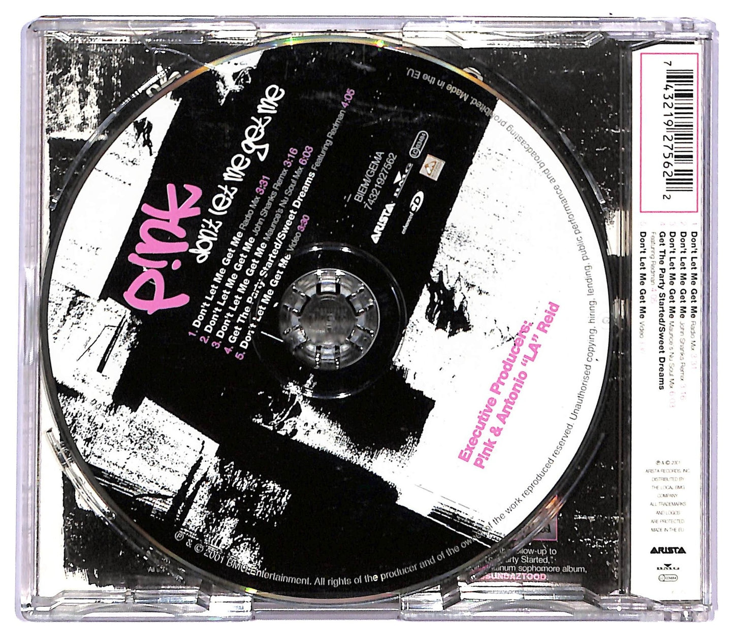 EBOND P!NK - Don't Let Me Get Me CD CD087521