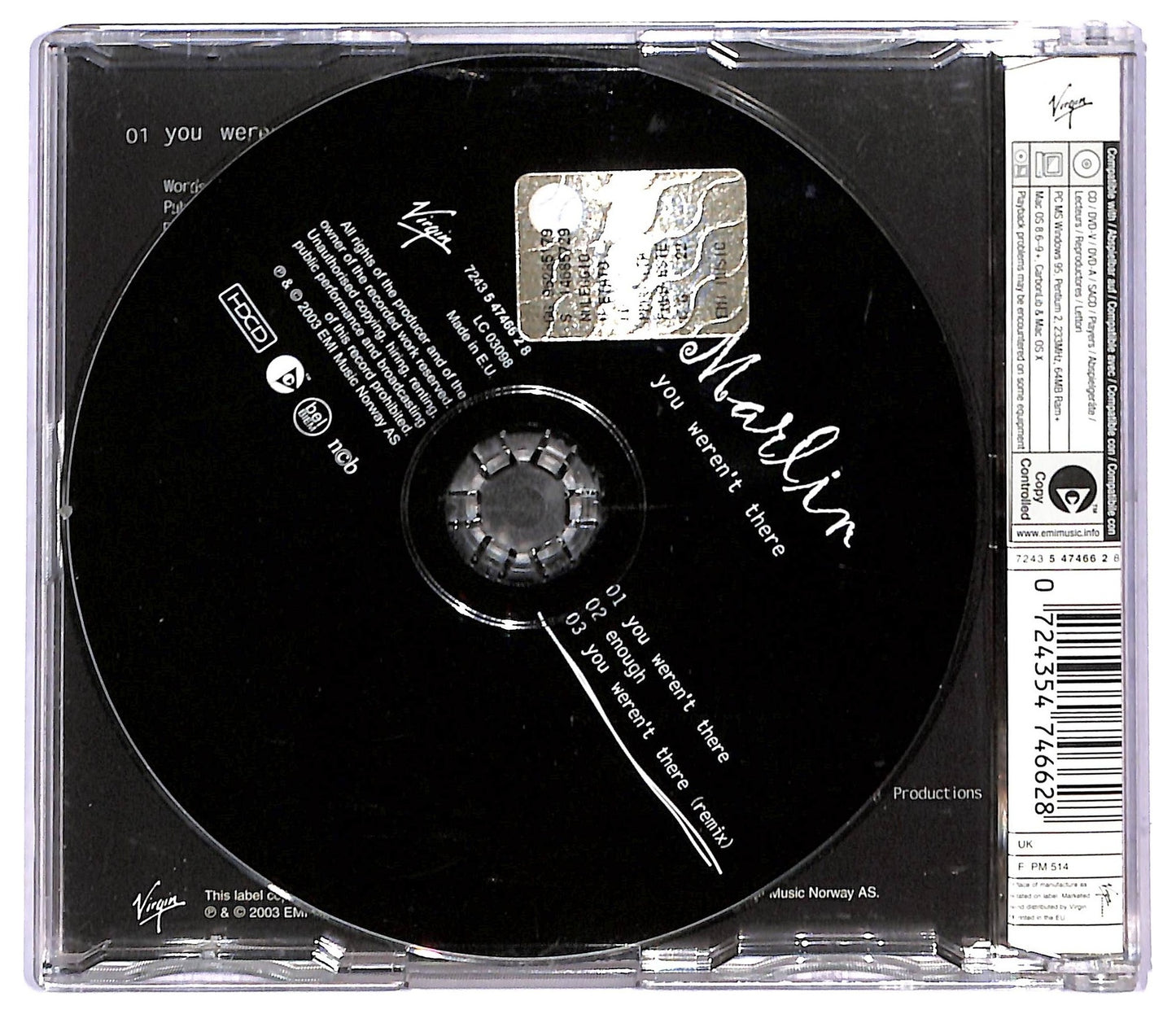 EBOND Lene Marlin - You Weren't There CD CD087525