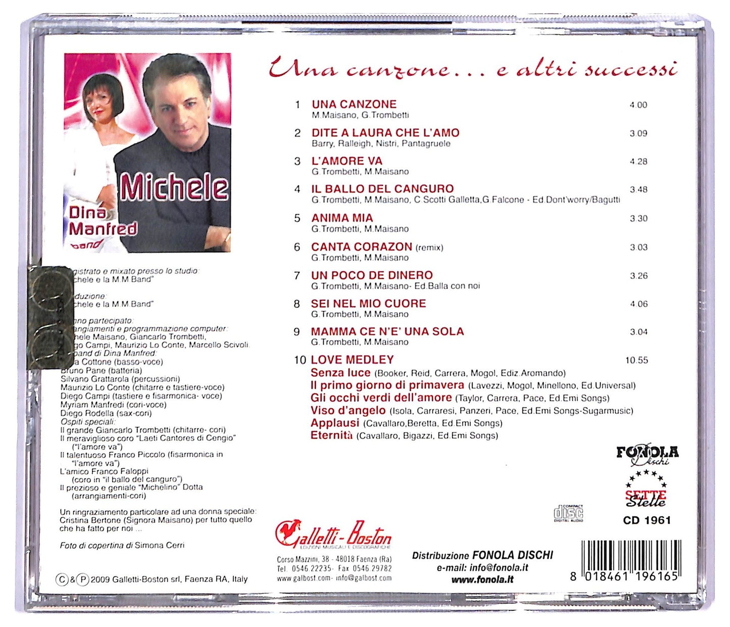 EBOND Mixhele & Dina Mandred Band - Una Canzone e altri successi CD CD087531