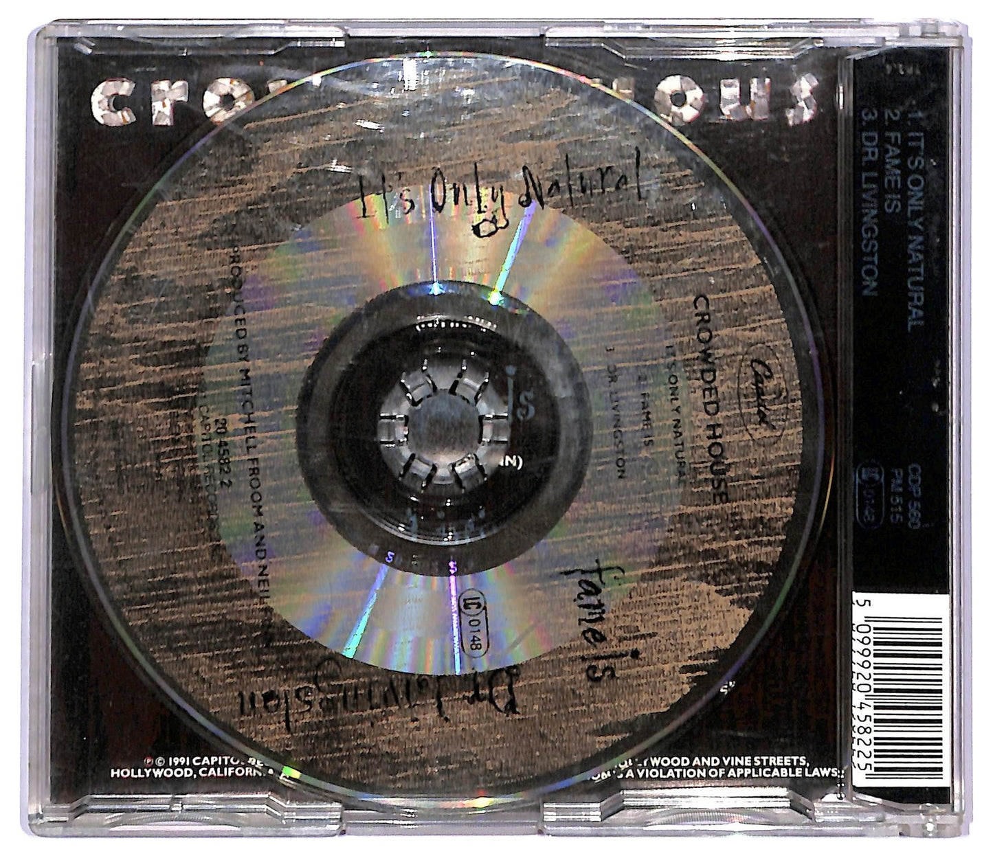 EBOND Crowded House - It's Only Natural CD CD087551