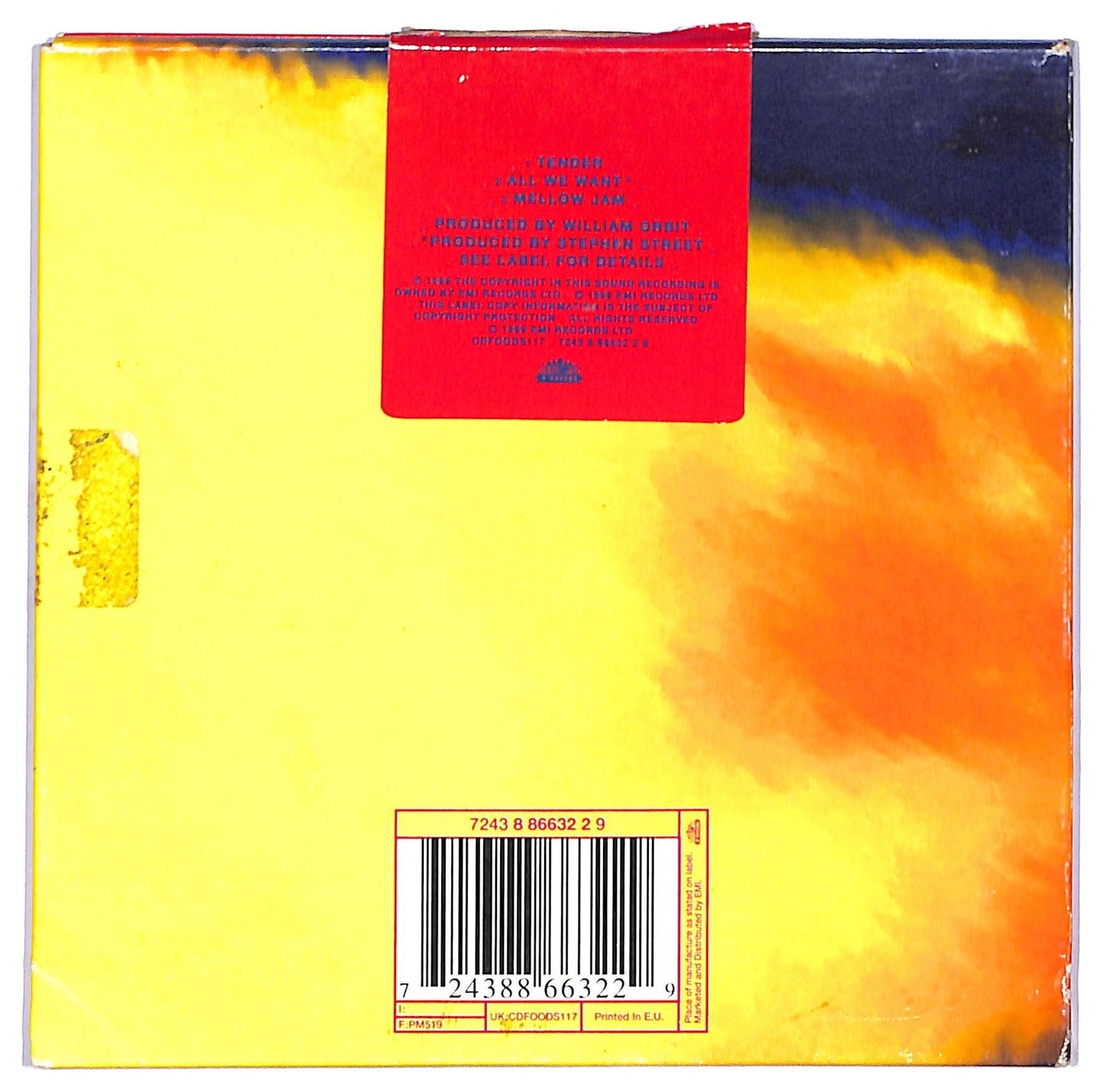 EBOND Blur - Tender CD CD087559