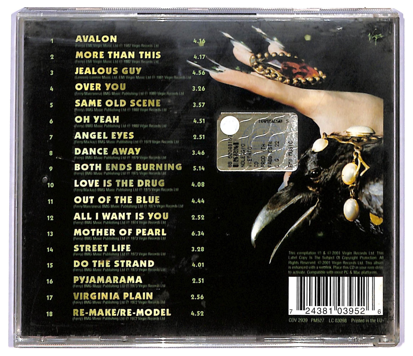 EBOND Roxy Music -The Best Of Roxy Music CD CD087644