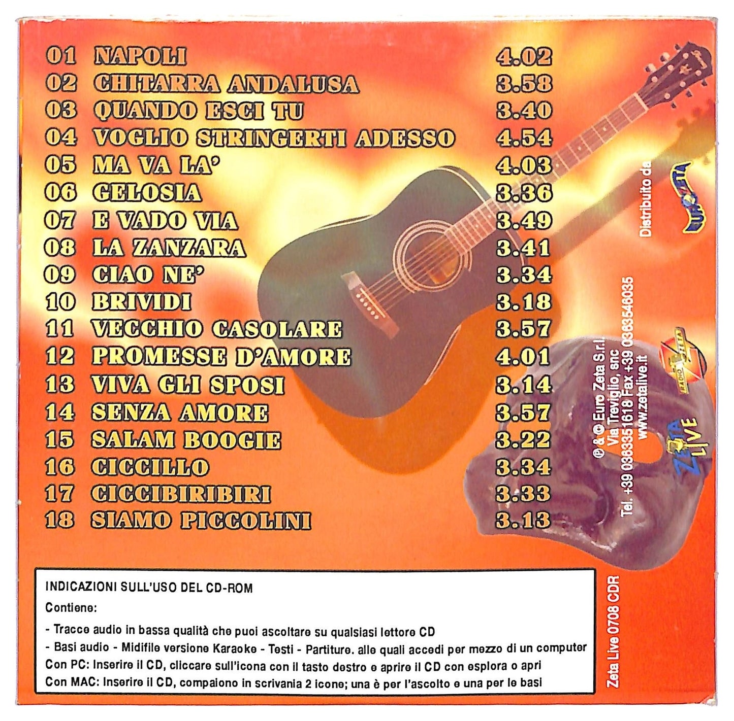 EBOND Tony d'aloia - Chitarra Andalusa CD CD087671