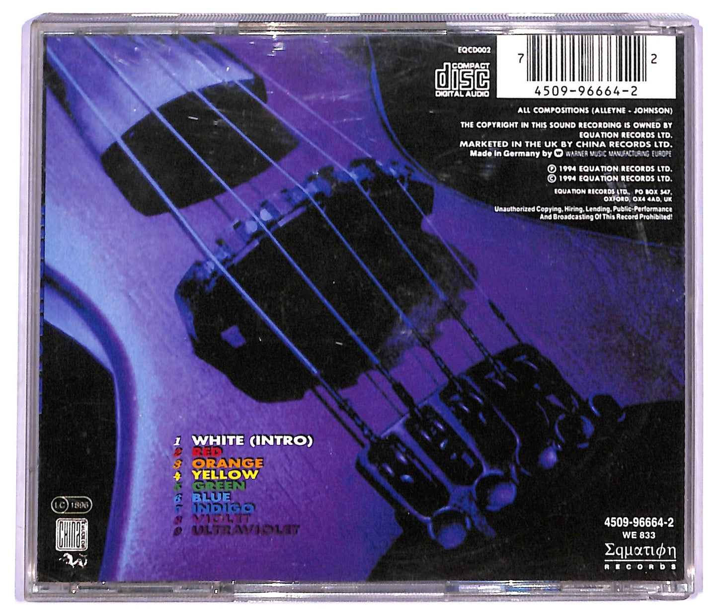EBOND Ed Alleyne-Johnson - Ultraviolet CD CD087712