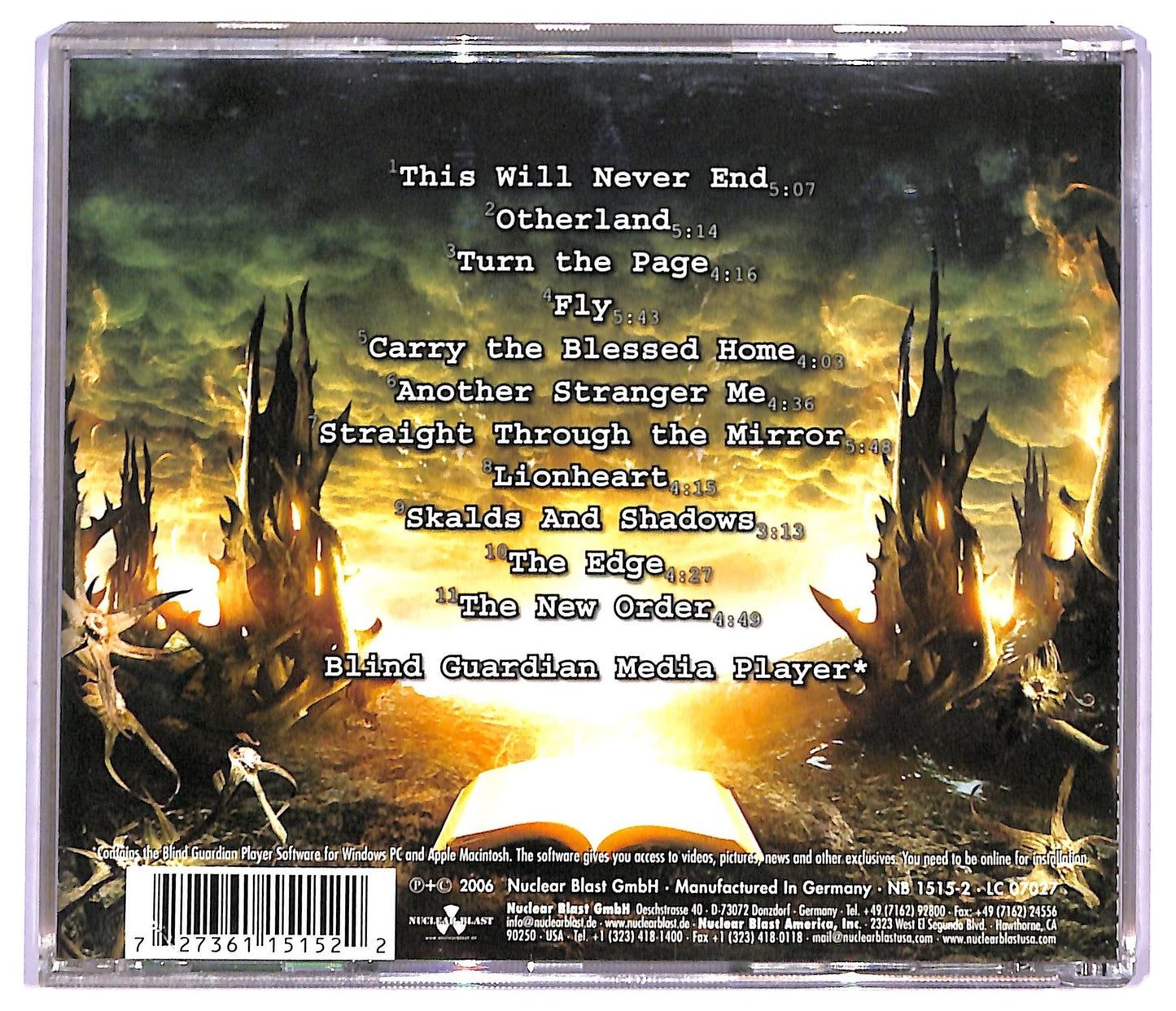 EBOND Blind Guardian - A Twist In The Myth CD CD087755