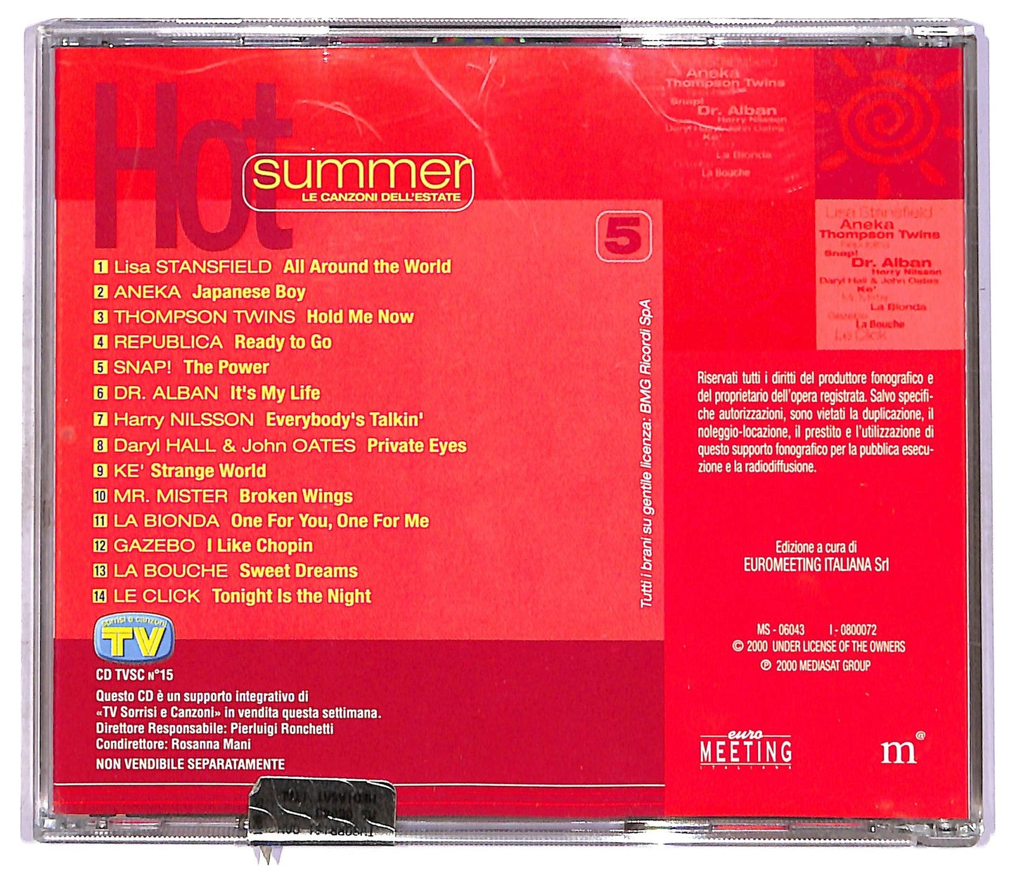 EBOND Various - Hot Summer - Le Canzoni Dell'Estate 5 CD CD087804