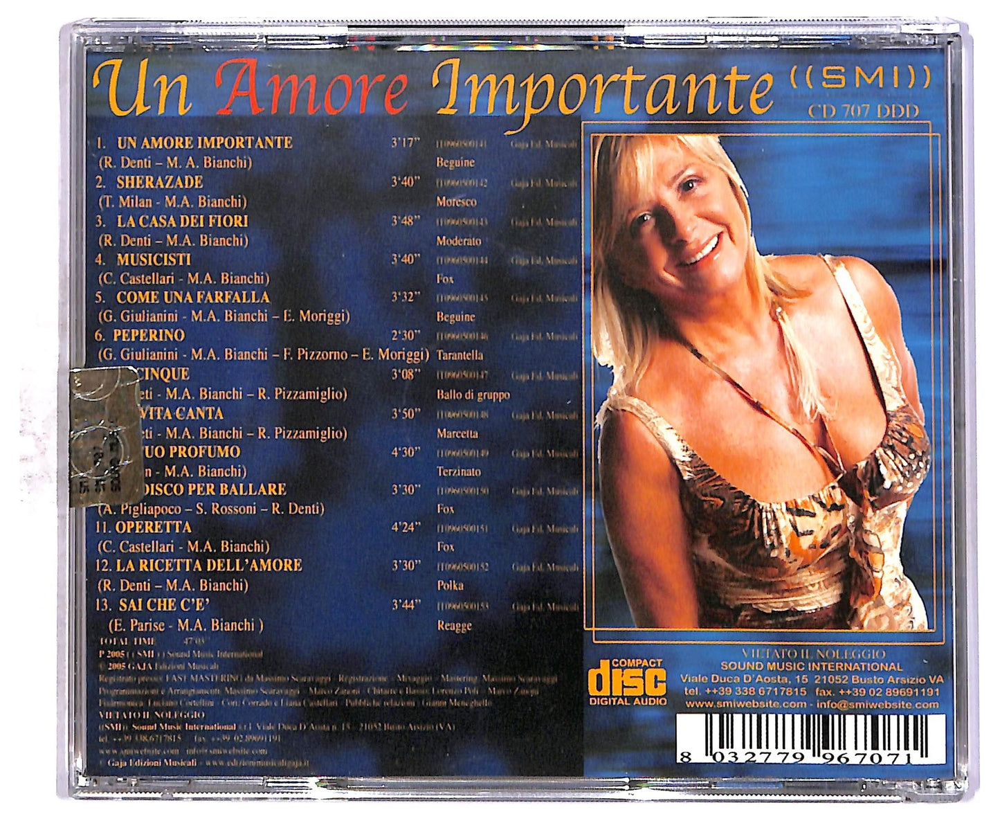 EBOND Titti Bianchi - Un amore Importante CD CD087855