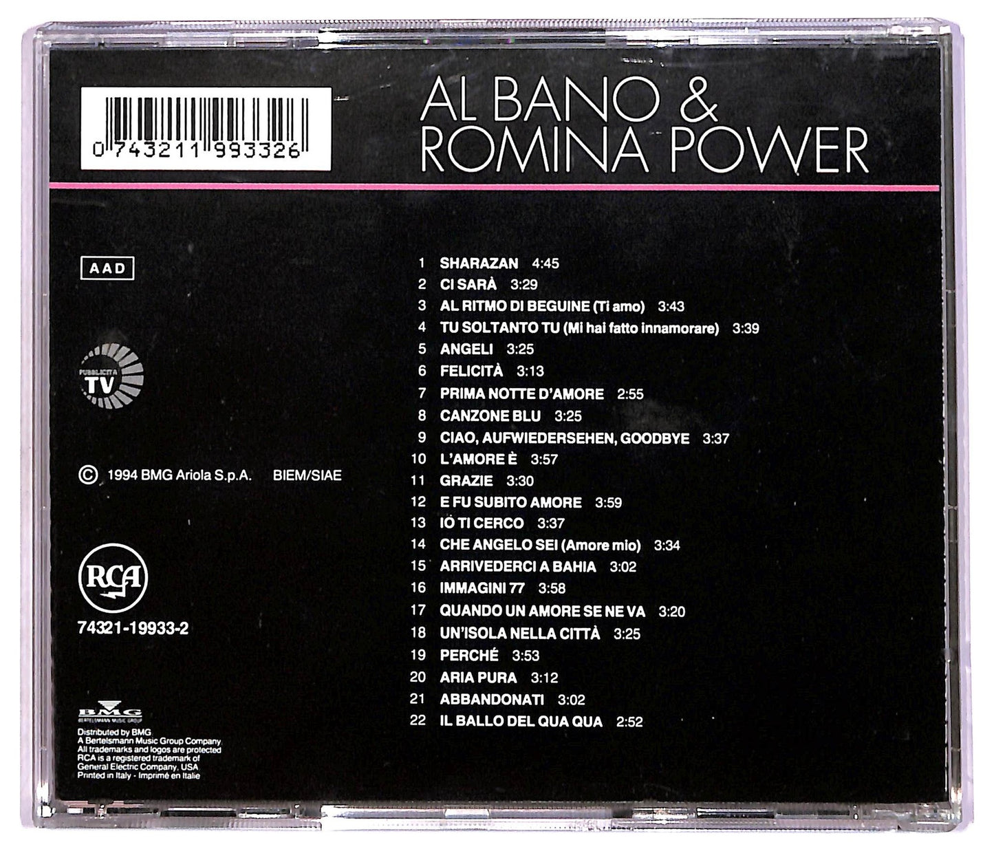 EBOND Al Bano & Romina Power - All The Best CD CD087913