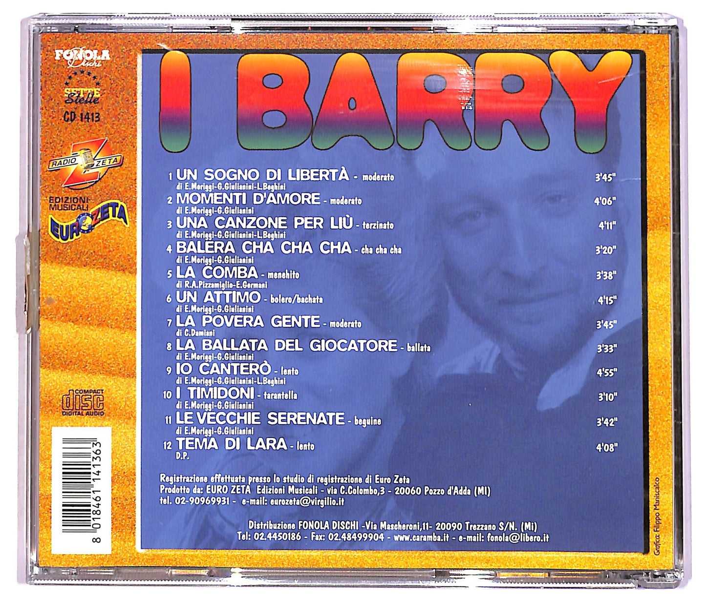 EBOND I Barry - un sogno di Liberta CD CD087951