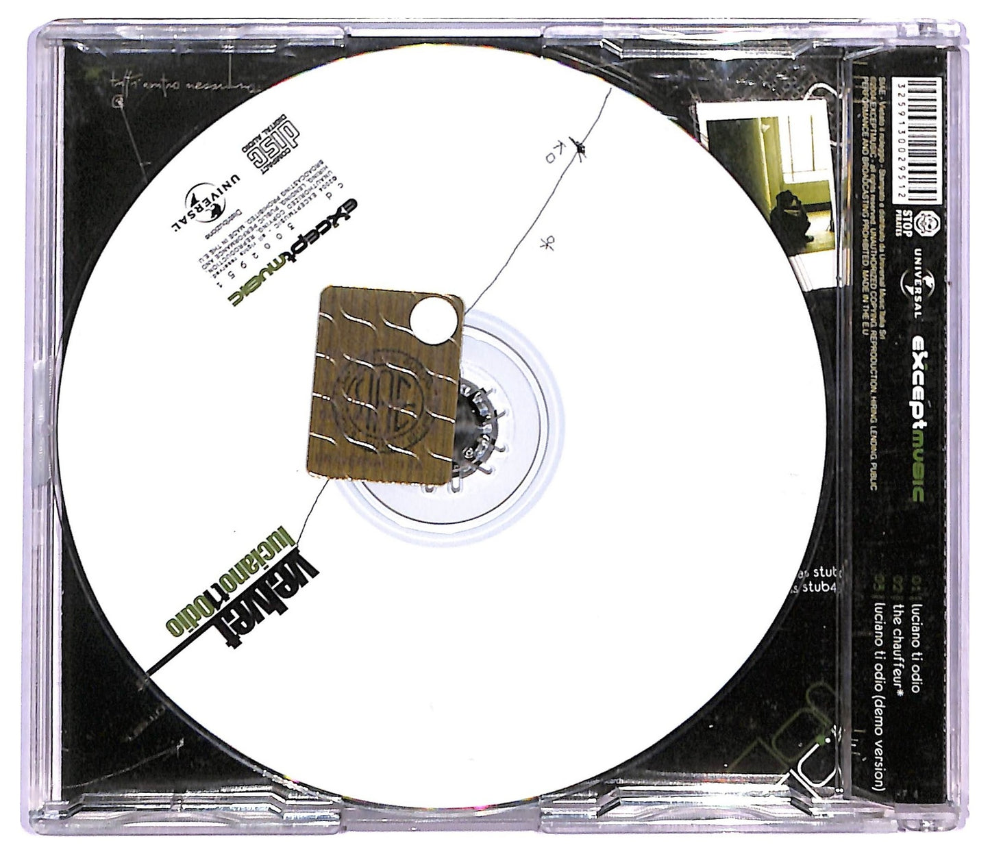 EBOND Velvet - Luciano Ti Odio CD CD088005