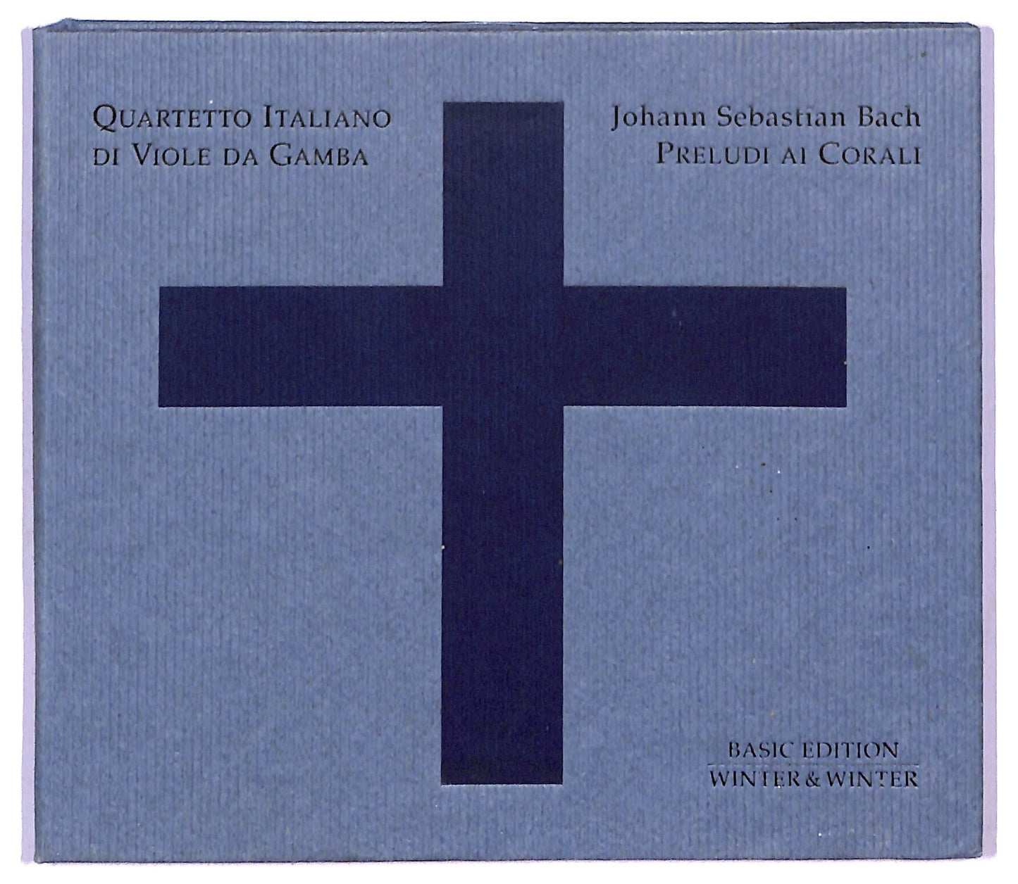 EBOND Quartetto Italiano di Viole da Gamba -Bach - Preludi Ai Corali CD CD088052