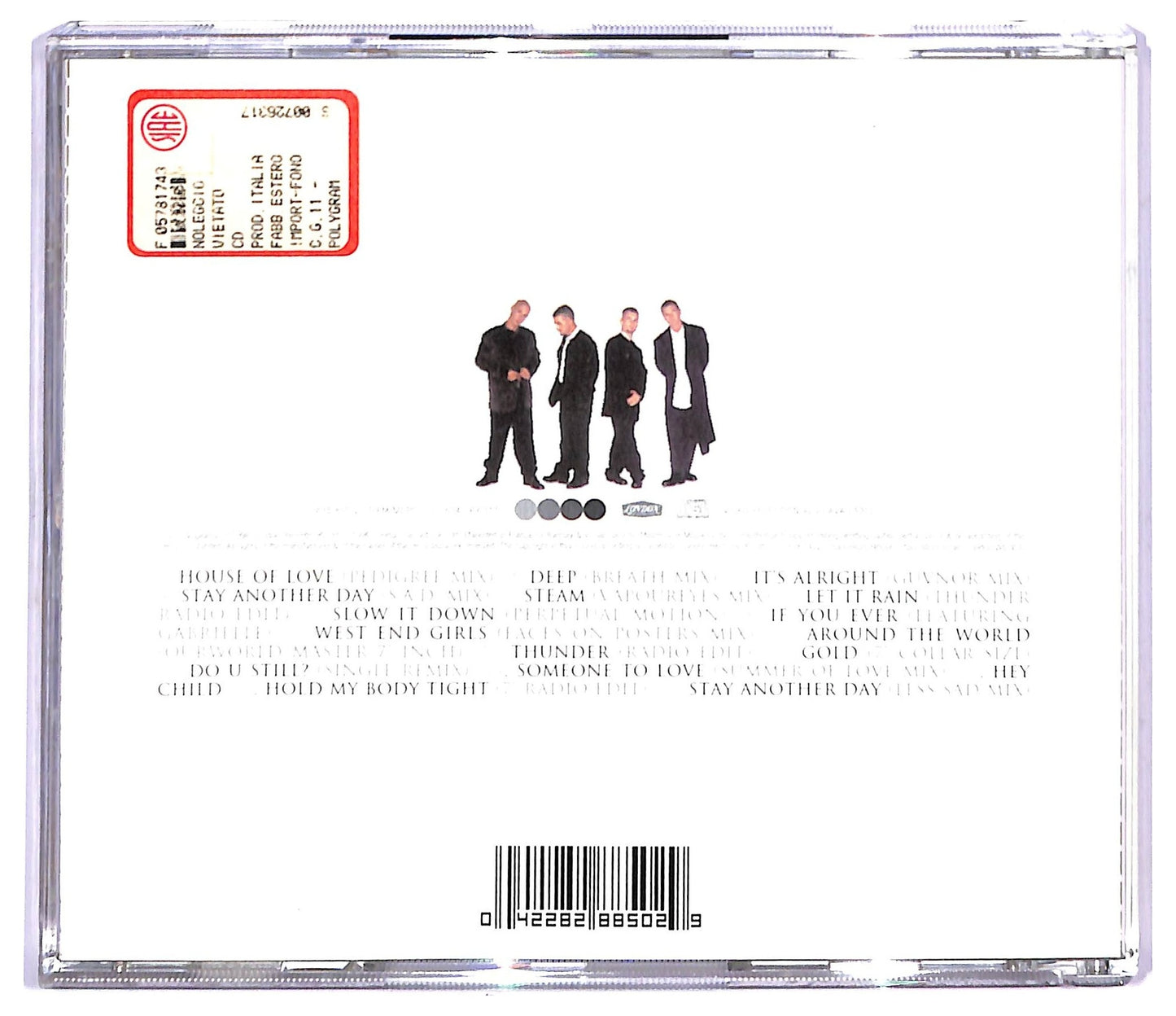 EBOND East Seventeen - Around The World - Hit Singles - The Journey So Far CD CD088128