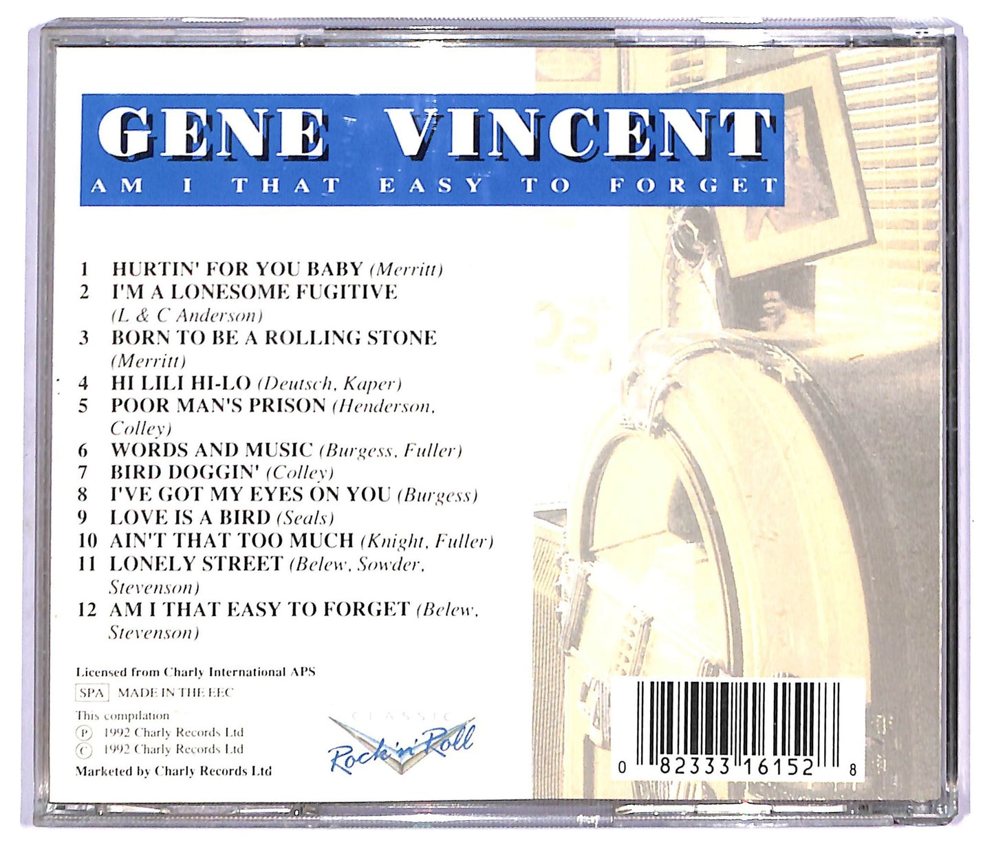 EBOND Gene Vincent - Am I That Easy To Forget CD CD088129
