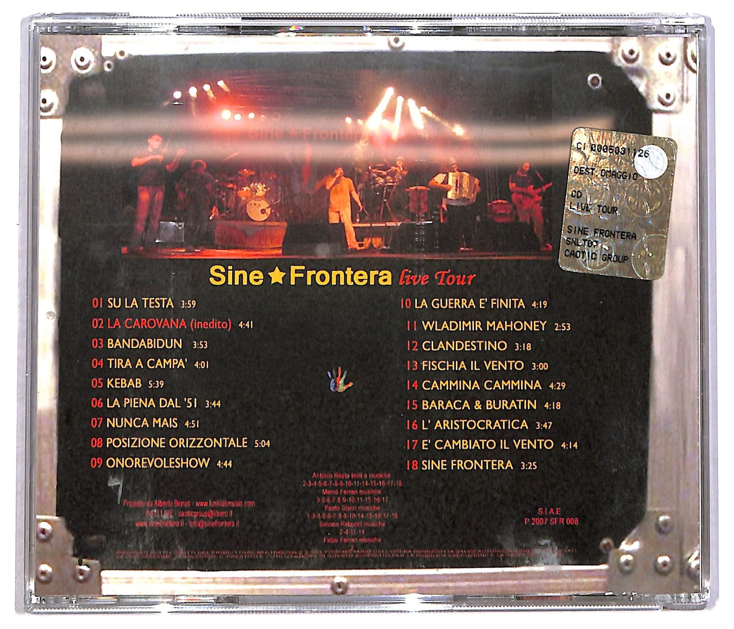 EBOND Sine Frontera - Live Tour CD CD088315