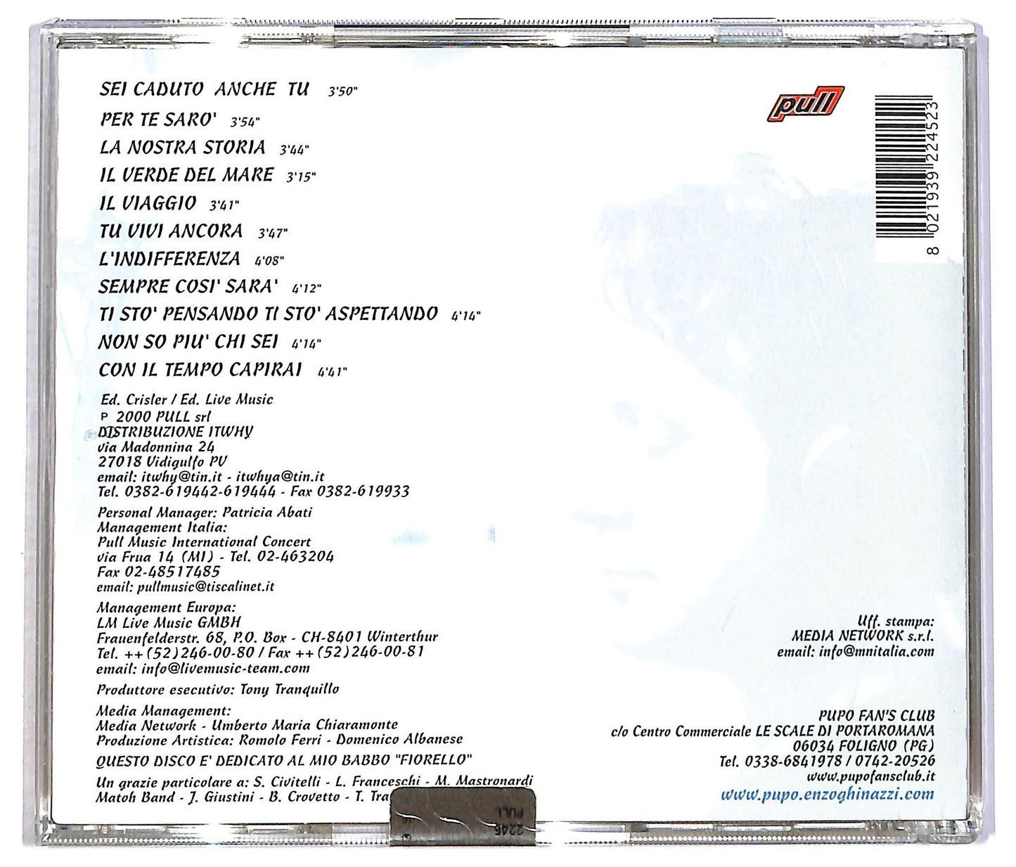 EBOND Pupo - Sei Caduto Anche Tu CD CD088324