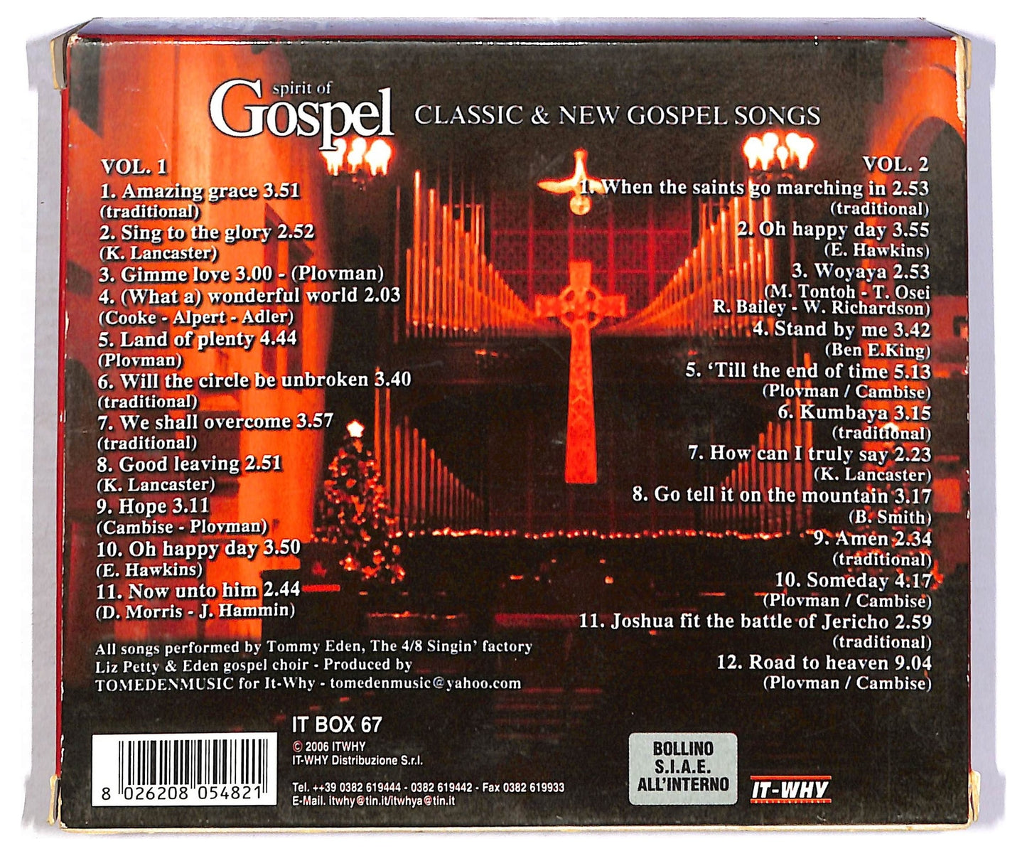 EBOND Various - Spirit of Gospel Classic & New Gospel Songs CD CD088333