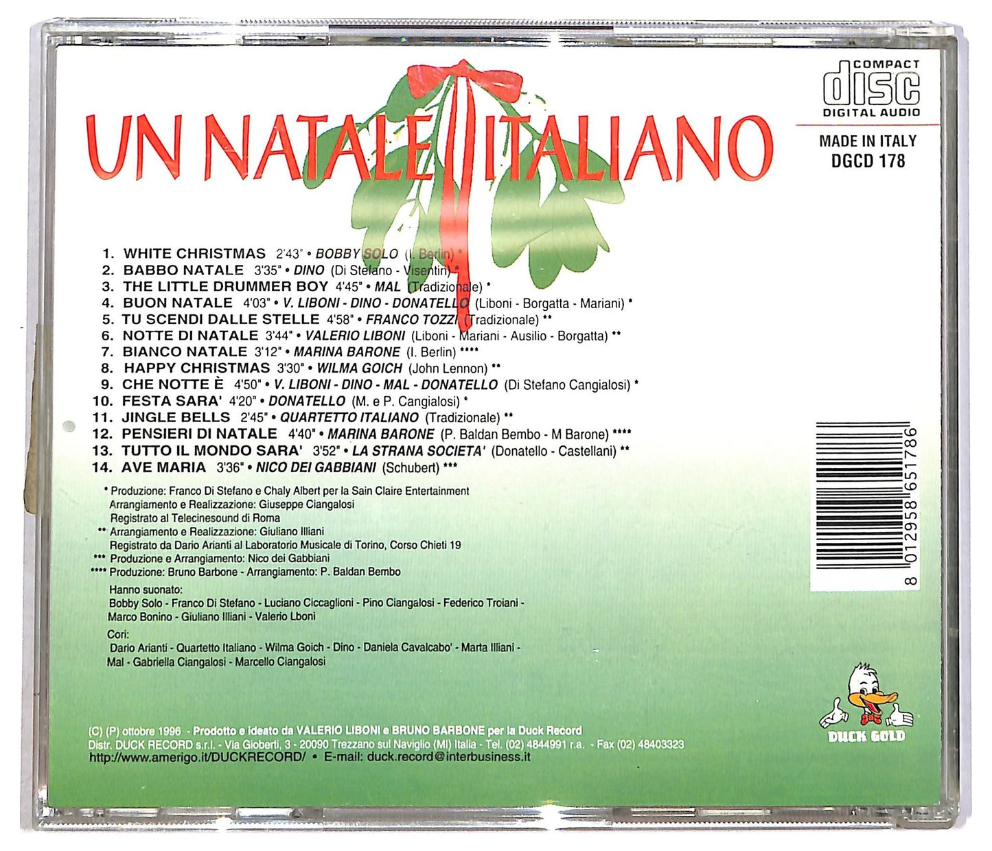 EBOND Various - Un Natale Italiano CD CD088335