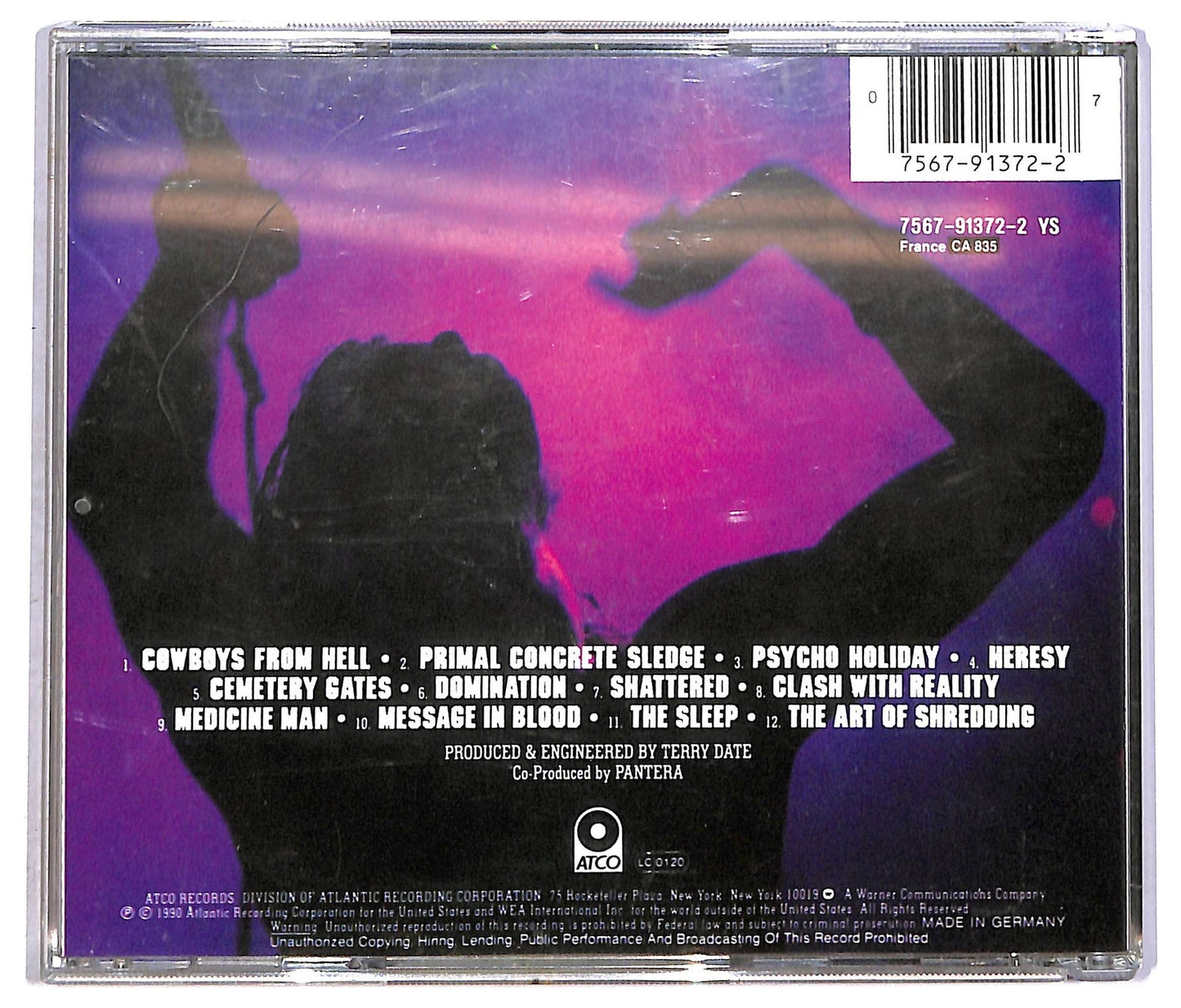 EBOND Pantera - Cowboys From Hell CD CD088408