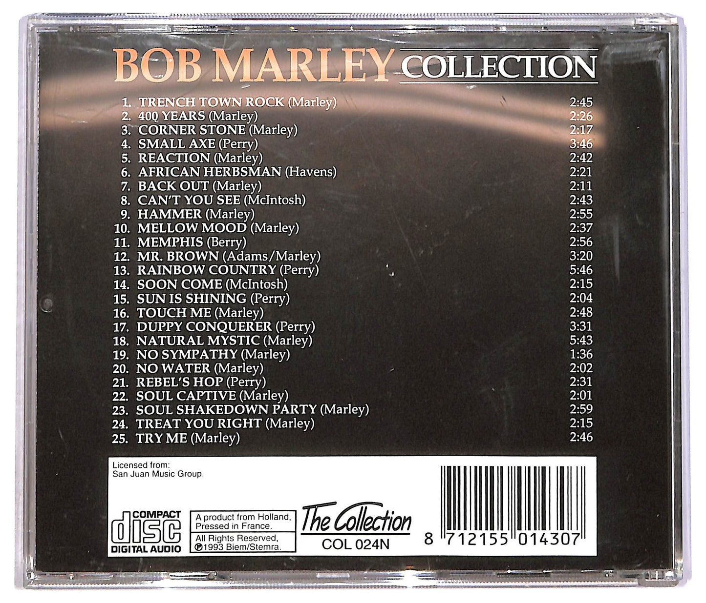 EBOND Bob Marley - Collection CD CD088455