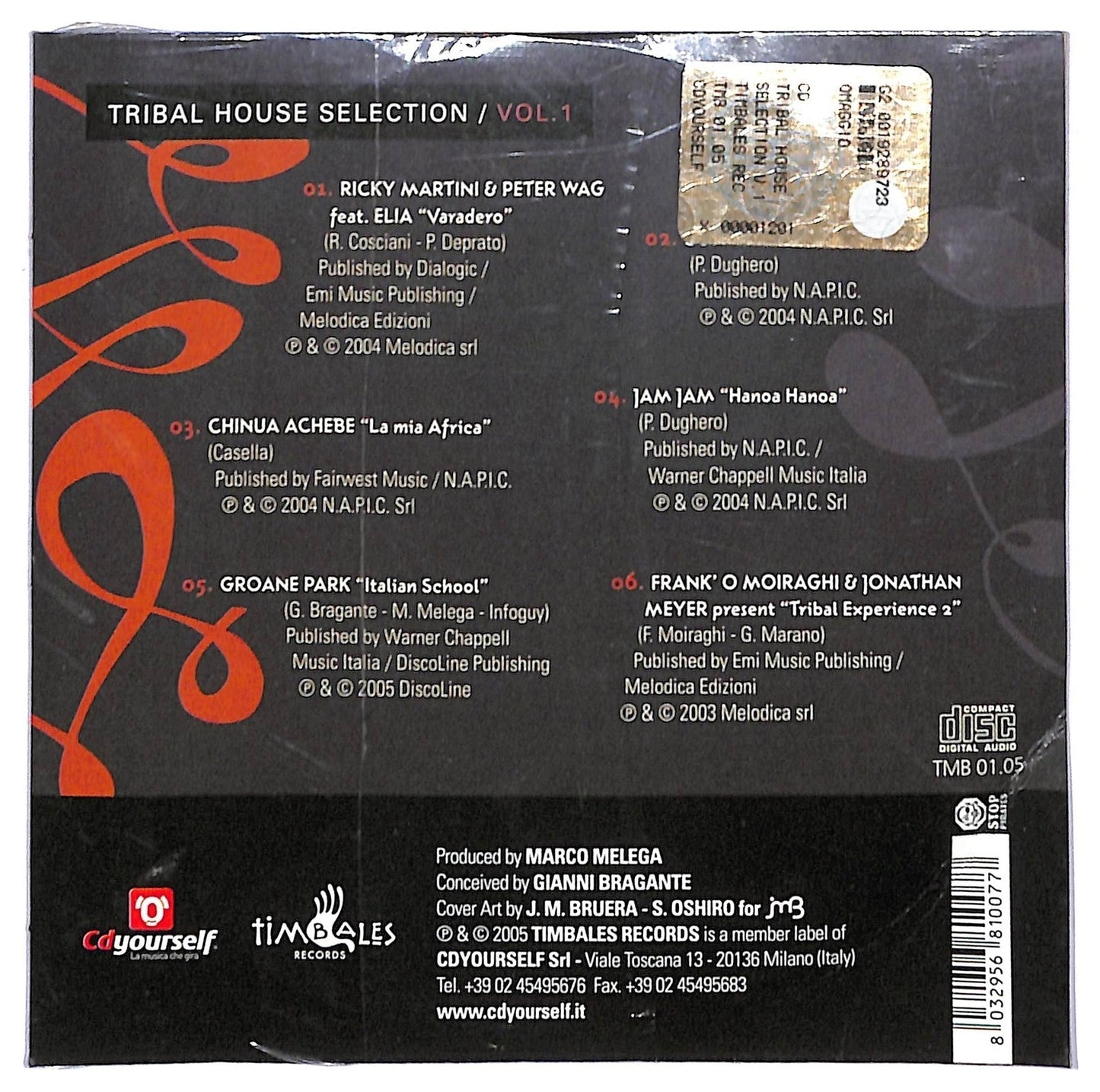 EBOND Various - Tribal House selection vol.1 CD CD088502
