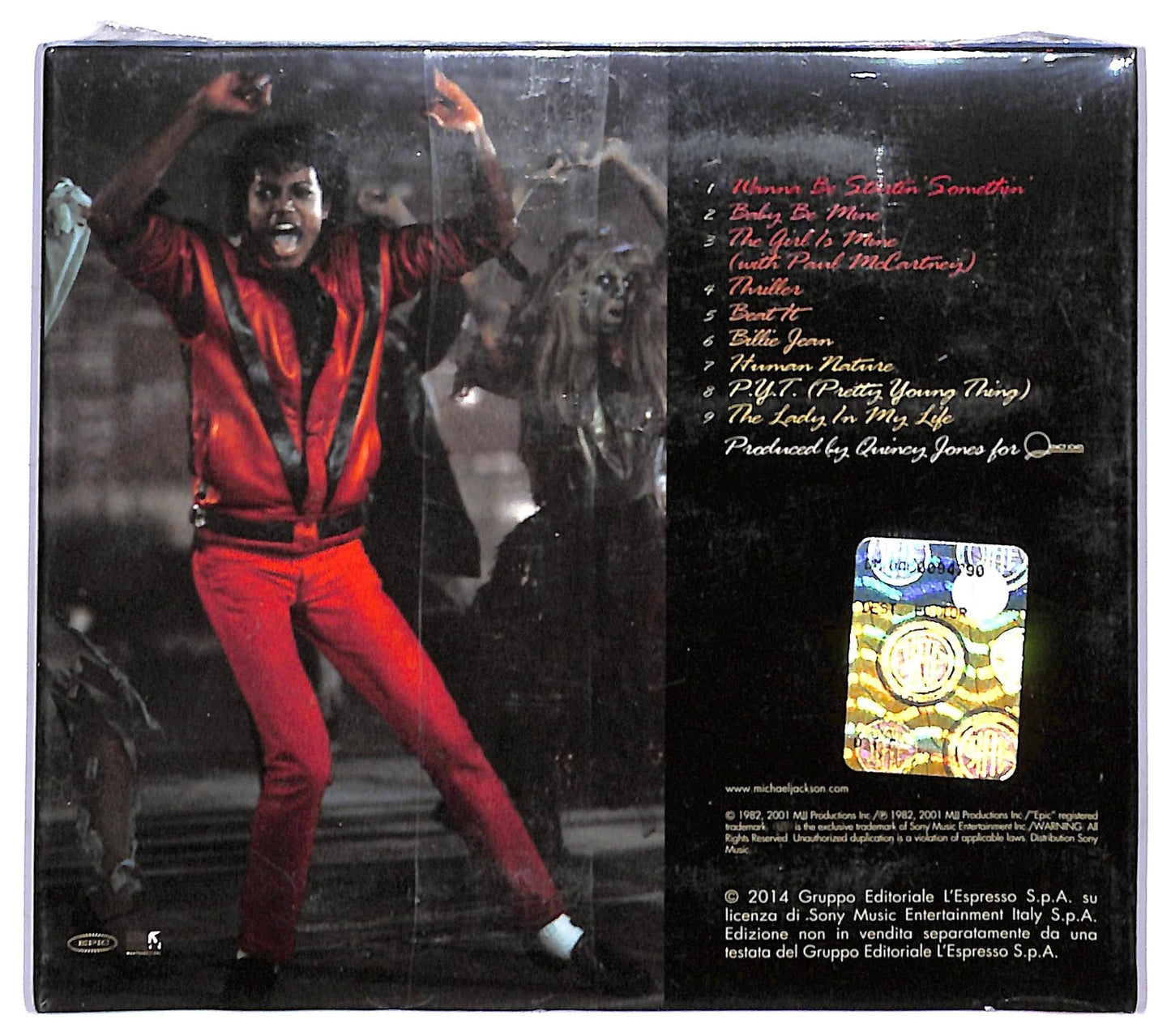EBOND Micheal Jackson - Thriller EDITORIALE CD CD088506