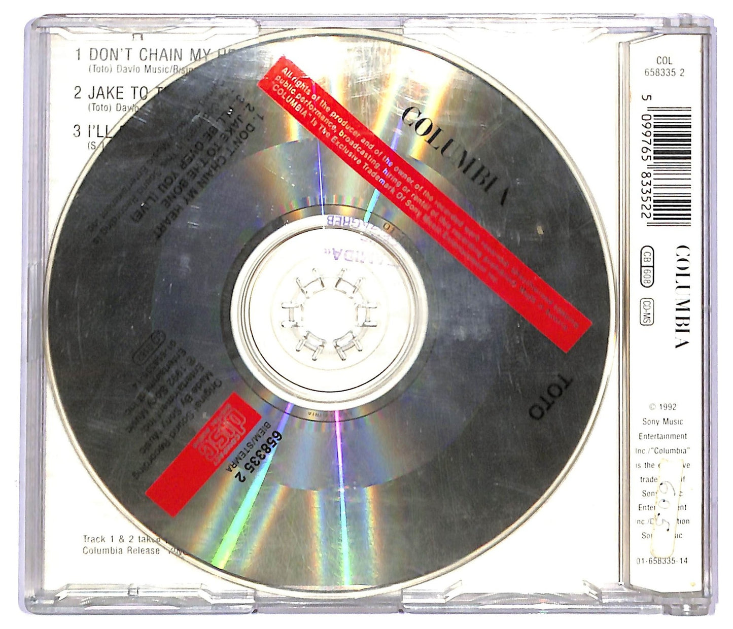 EBOND Toto - Don't Chain My Heart CD CD088529