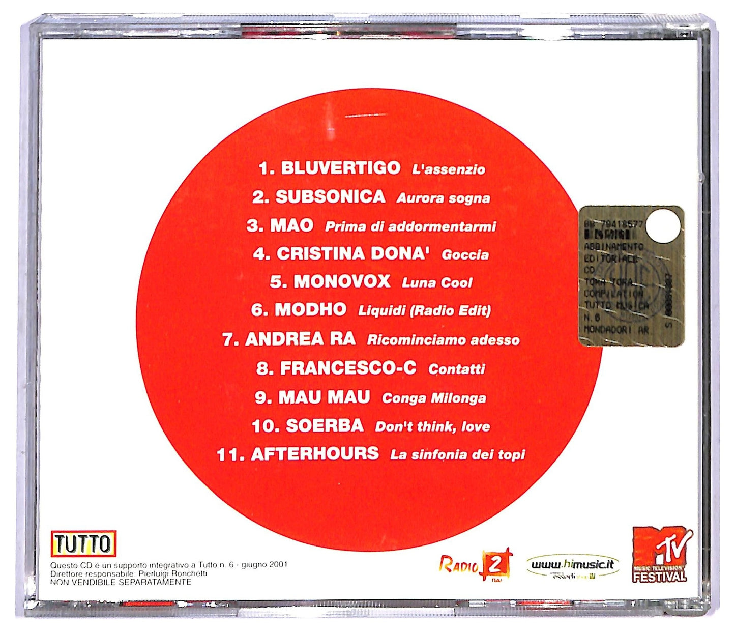 EBOND Various - Tora! Tora! Compilation CD CD088617
