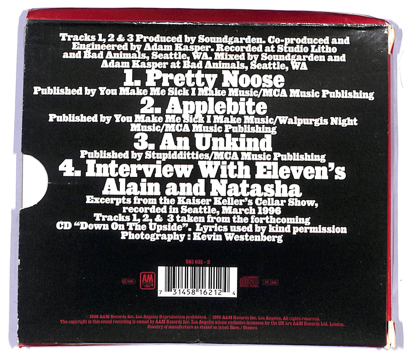 EBOND Soundgarden - Pretty Noose CD CD088641