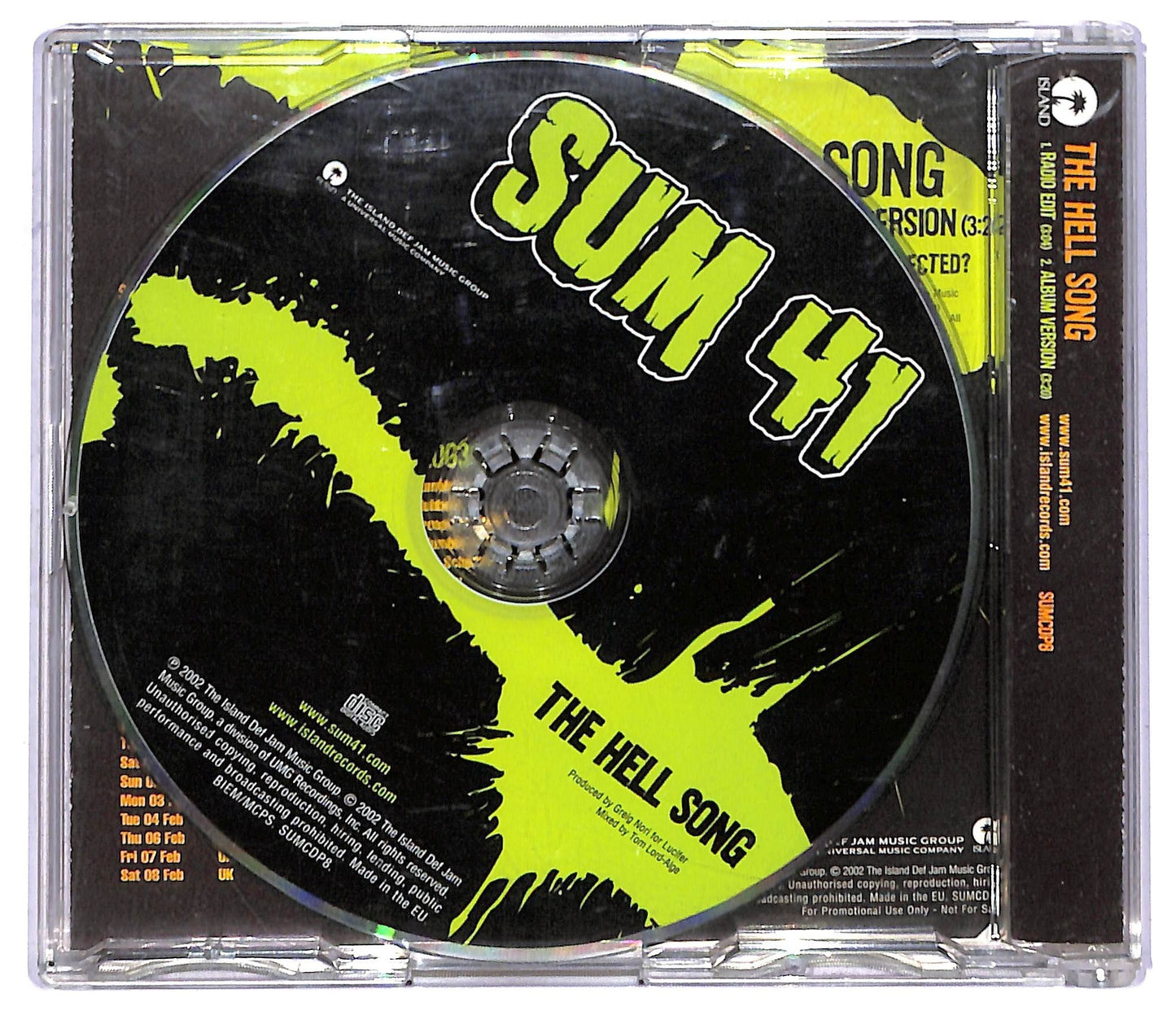 EBOND Sum 41 - The Hell Song CD CD088663