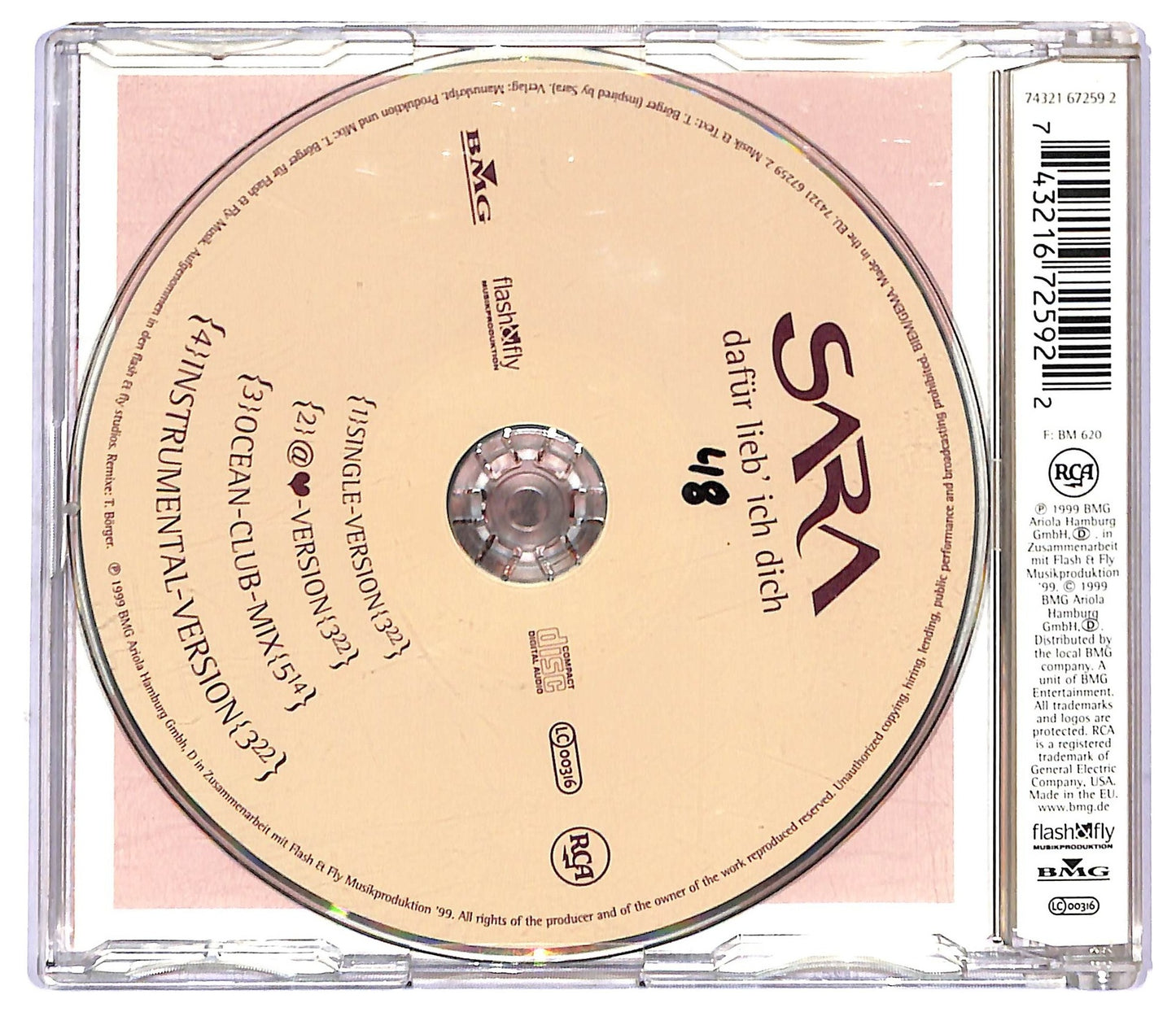 EBOND Sara - Dafur Lieb' Ich Dich CD CD088665