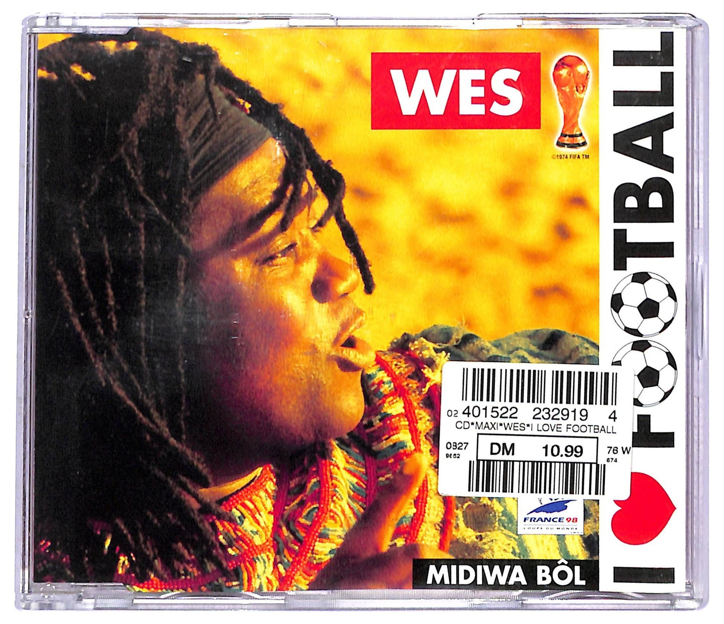 EBOND Wes - I Love Football CD CD088671