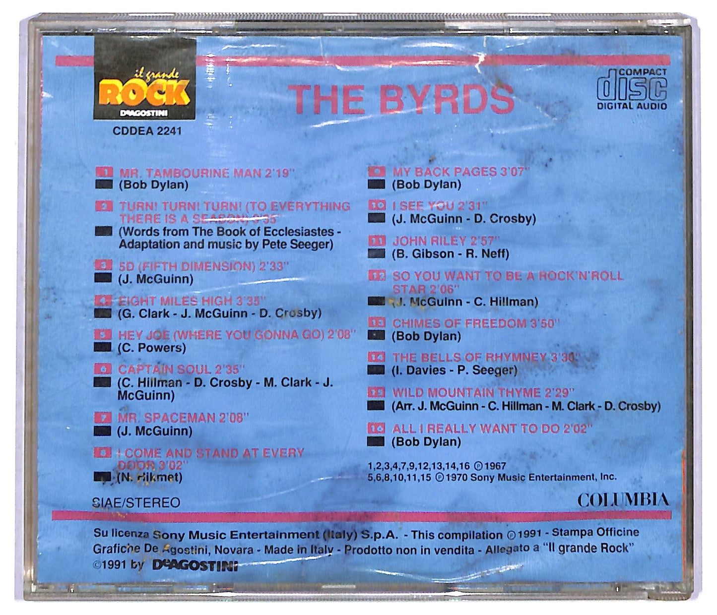 EBOND The Byrds - The Byrds CD CD088672