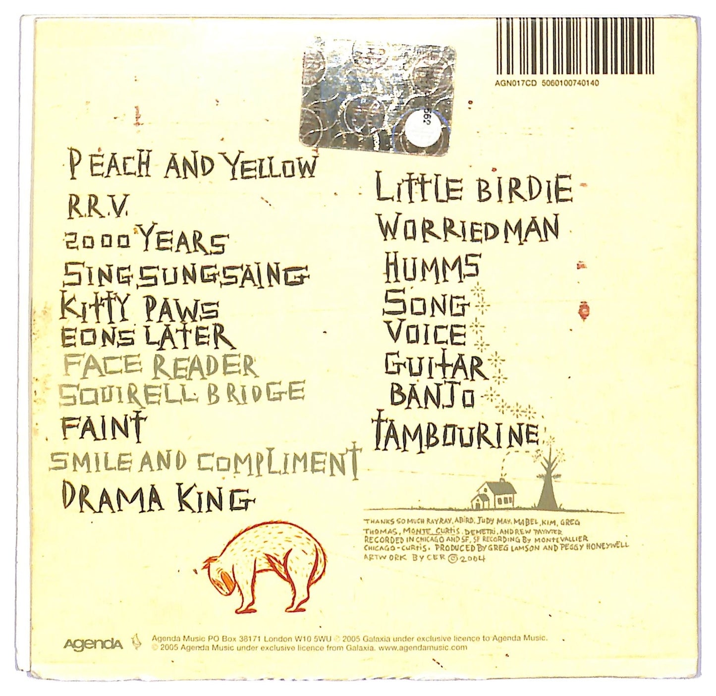 EBOND Peggy Honeywell -Faint Humms CD CD088678