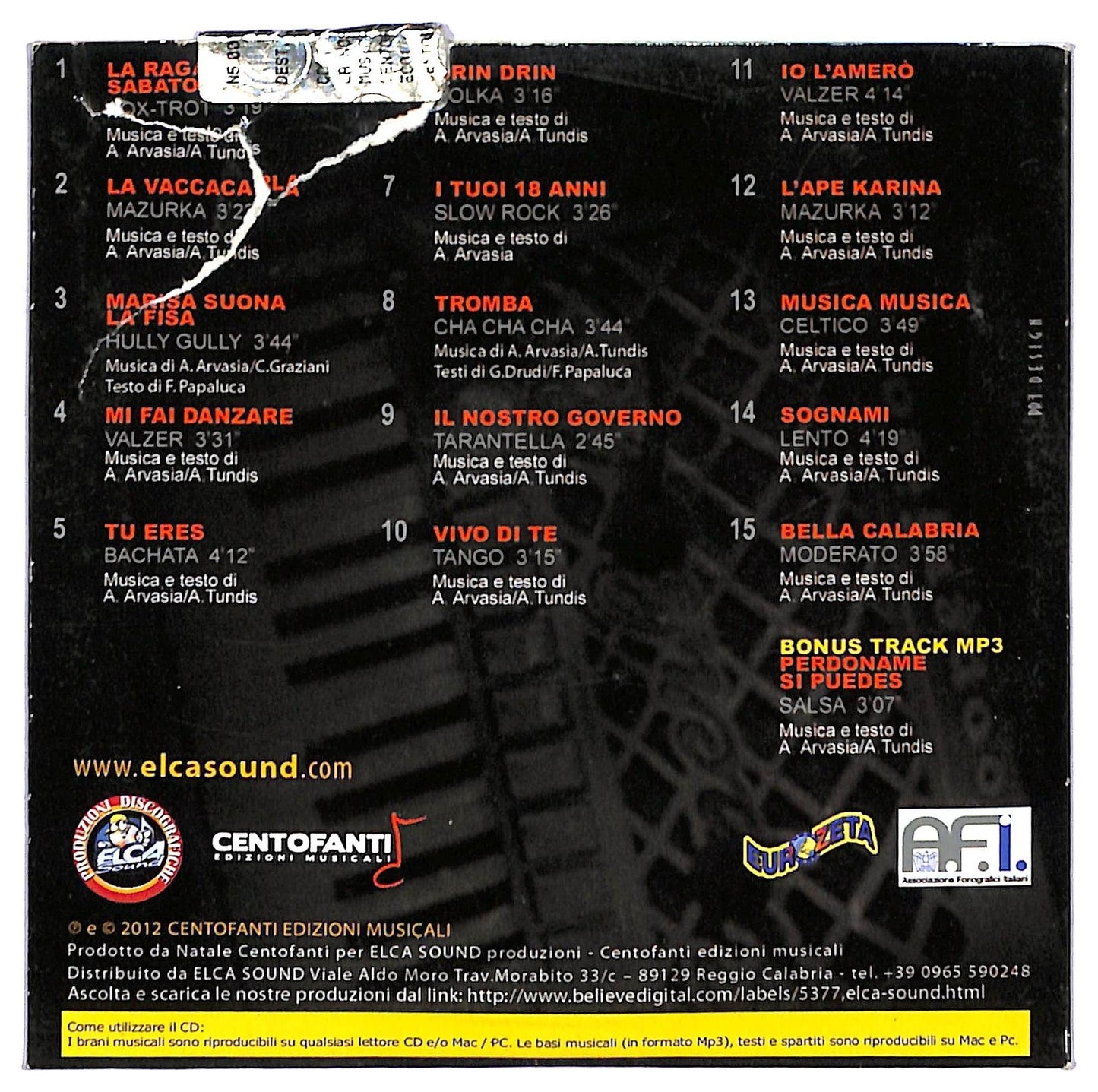 EBOND Tony Andrea - La nostra musica CD CD088679