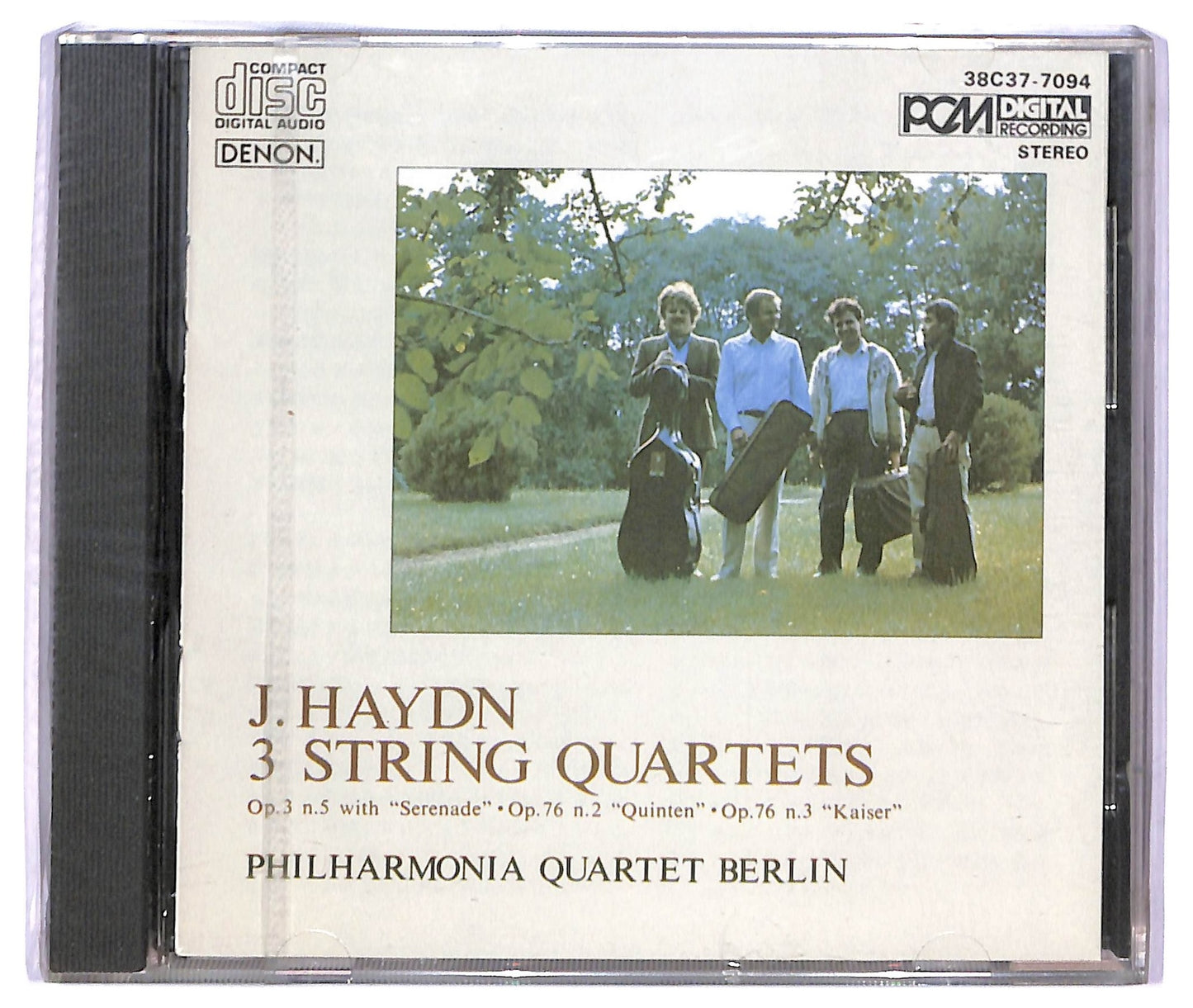 EBOND J. Haydn Philharmonia Quartett Berlin - 3 String Quartets CD CD088726
