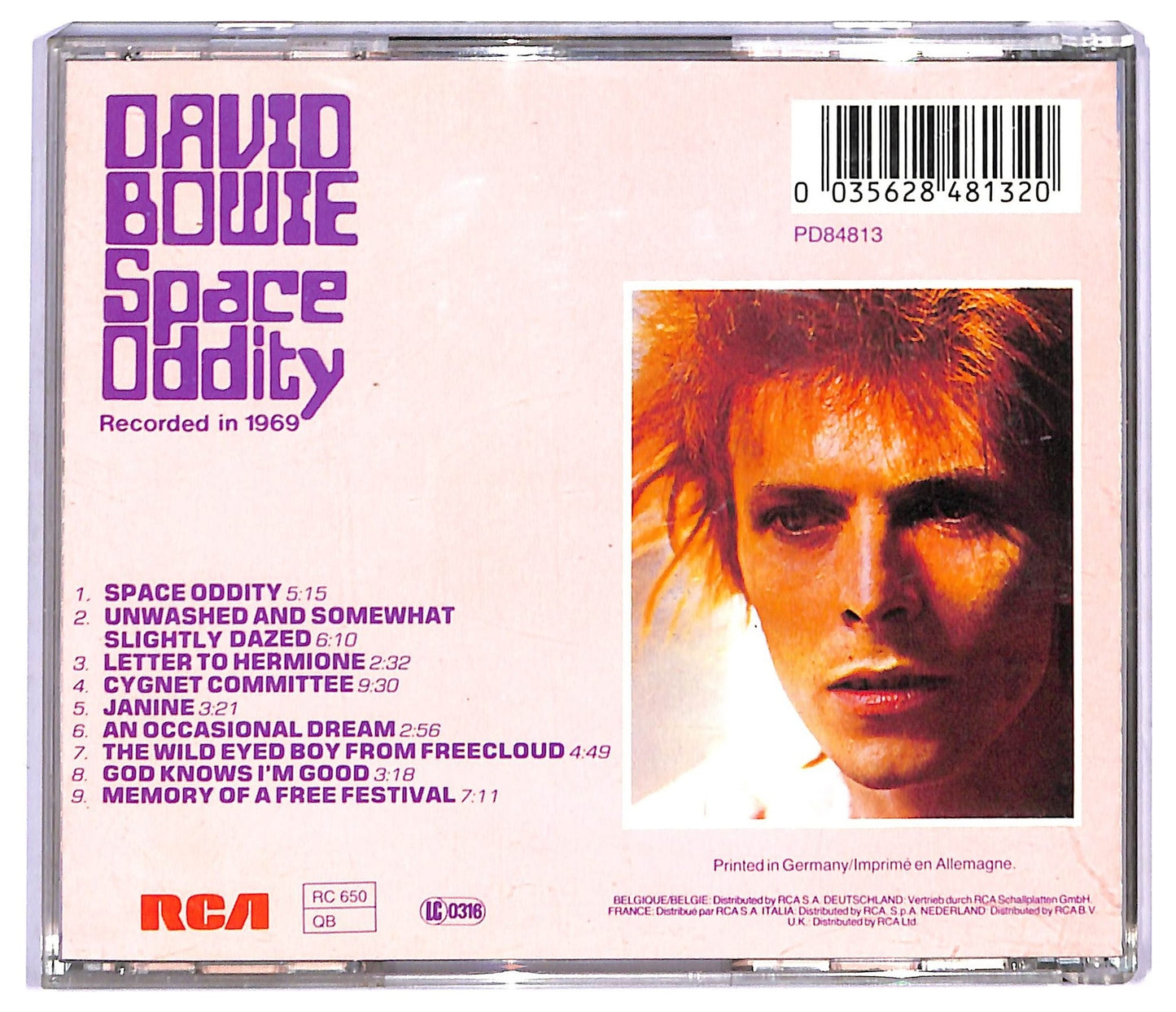 EBOND David Bowie - Space Oddity CD CD088745