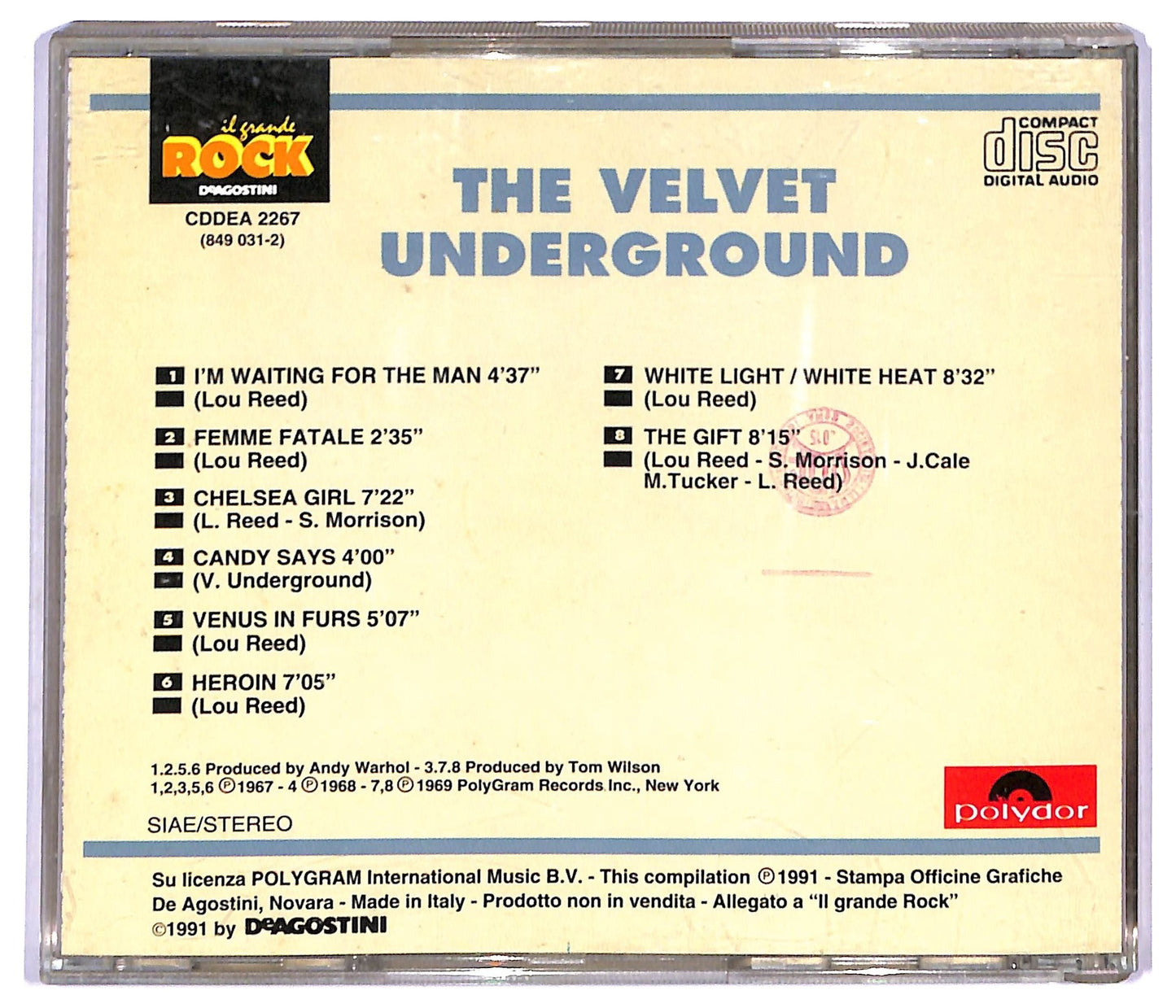 EBOND The Velvet Underground - The Velvet Underground CD CD088759