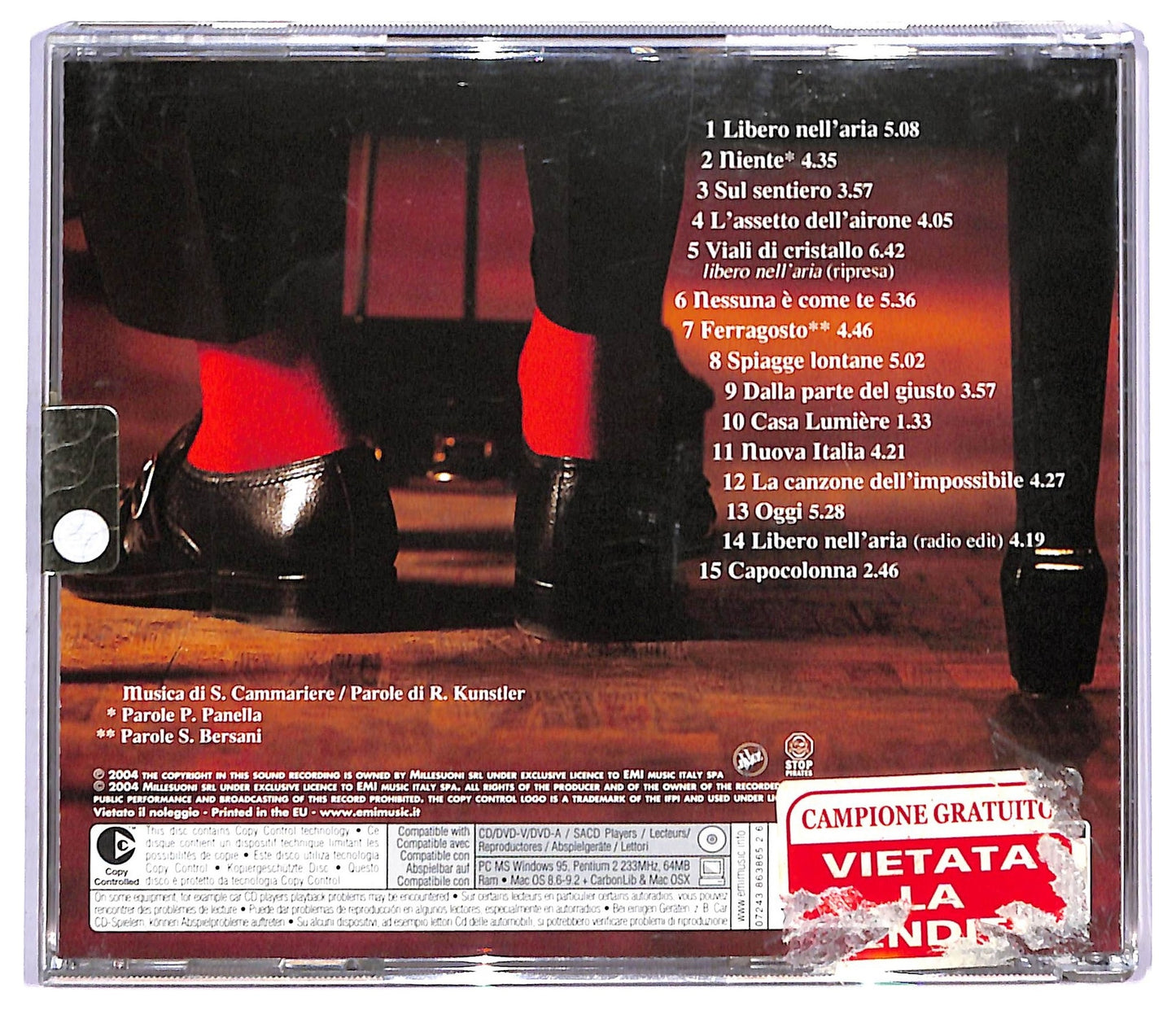 EBOND Sergio Cammariere - Sul Sentiero CD CD088822