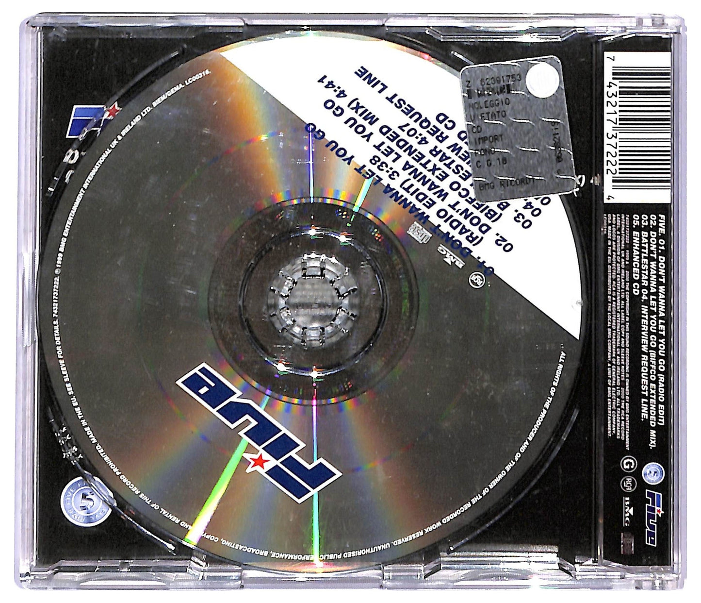 EBOND Five - Don't Wanna Let You Go CD CD088826