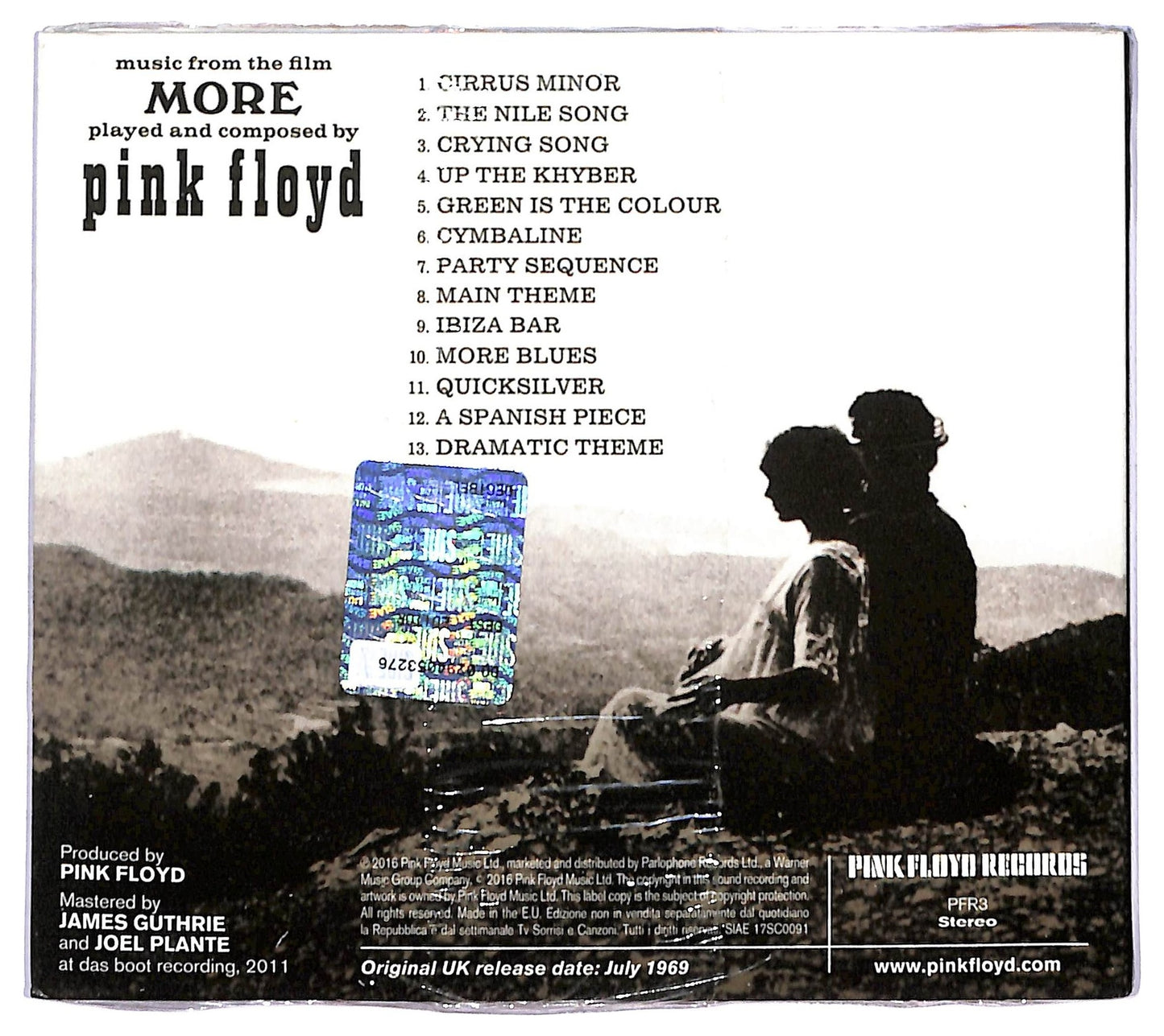 EBOND Pink Floyd -Music From The Film More CD CD088927