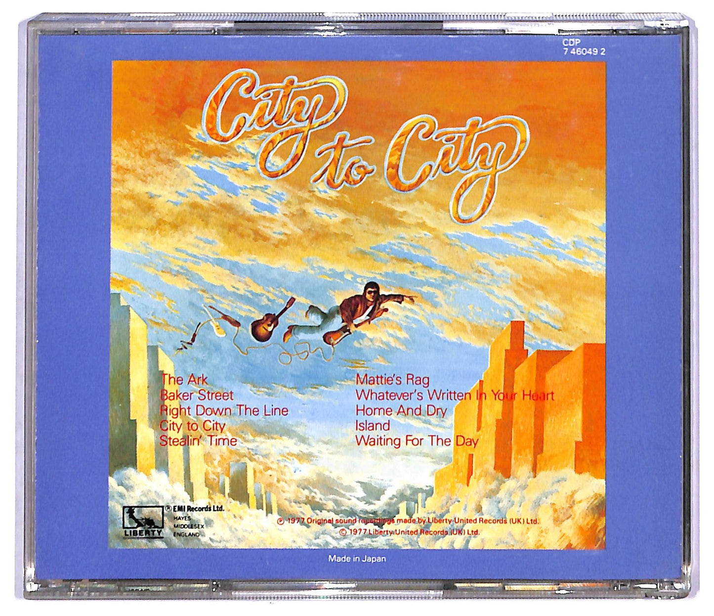 EBOND Gerry Rafferty - City To City CD CD089005
