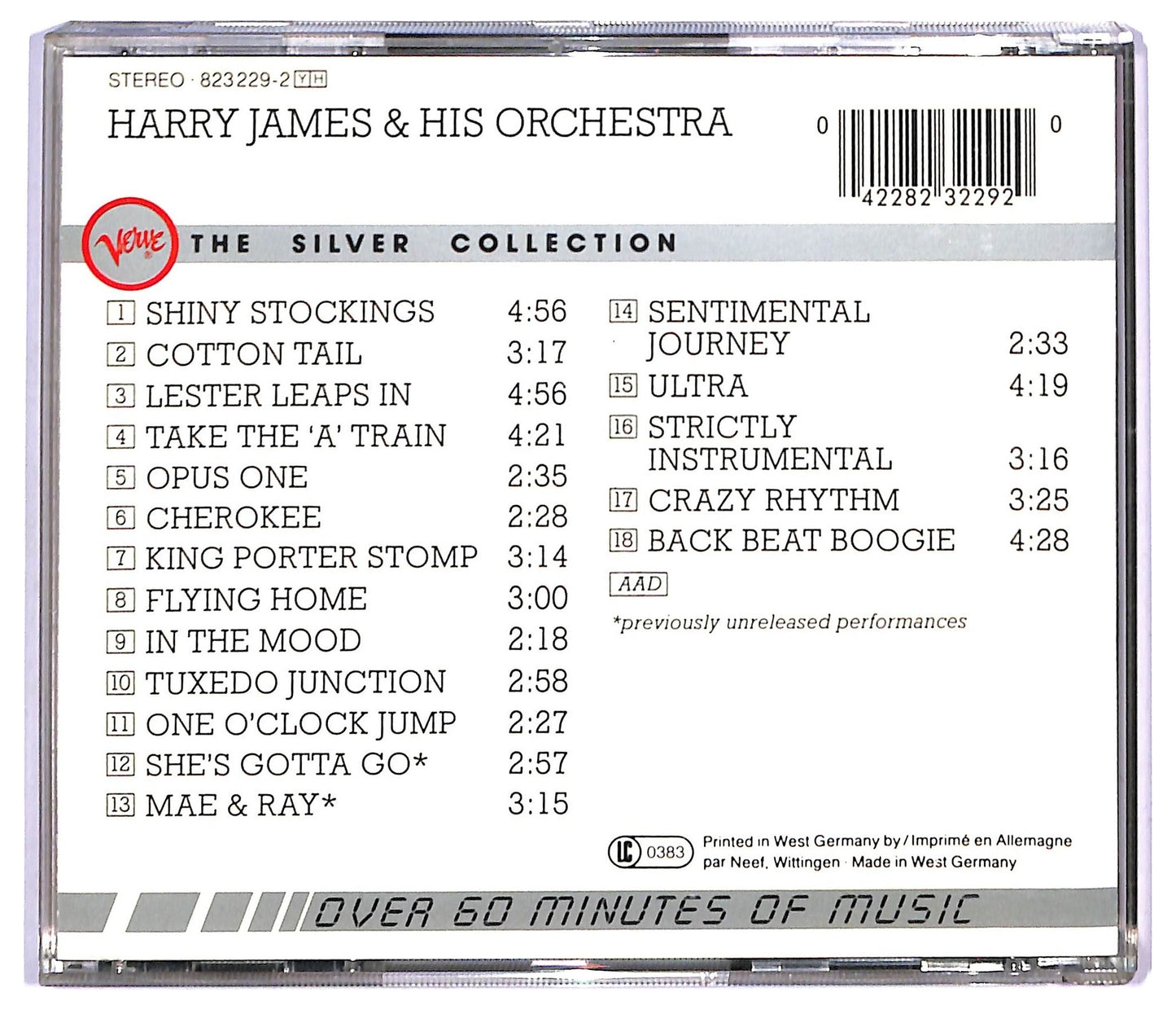 EBOND Harry James And His Orchestra - The Silver Collection - Harry James CD CD089015