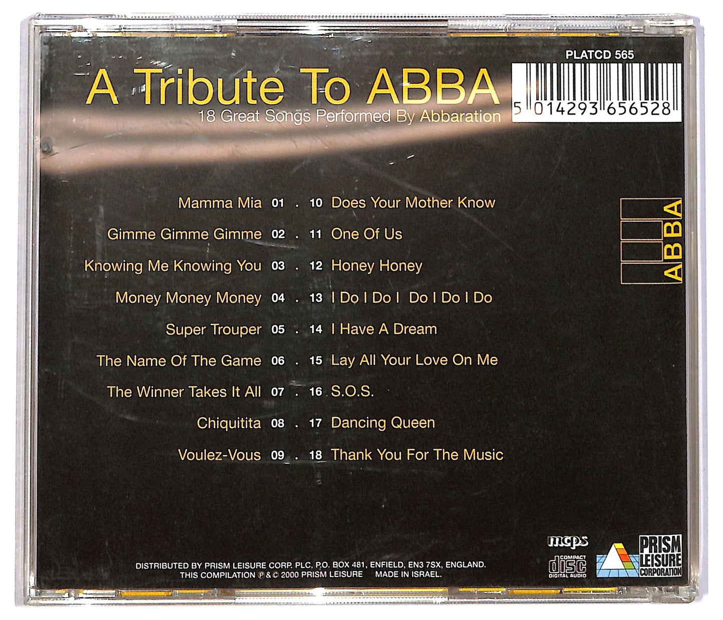 EBOND Abbaration - A Tribute To Abba CD CD089113