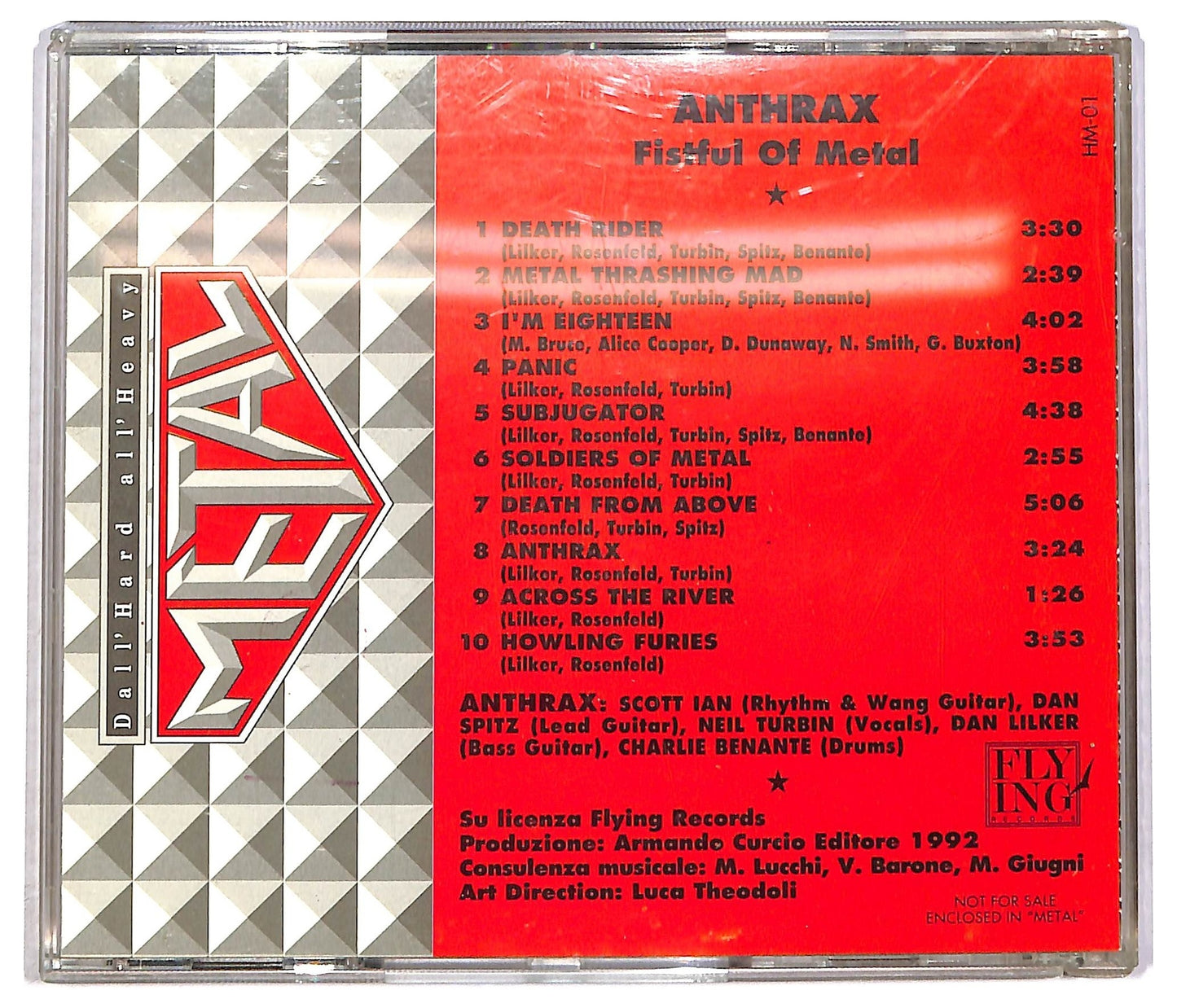 EBOND Anthrax - Fistful Of Metal CD CD089117