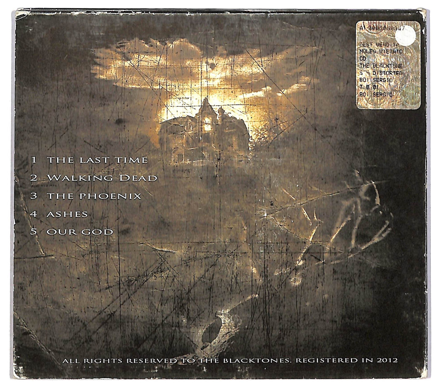 EBOND The Blacktones - Distorted Reality EP CD CD089140
